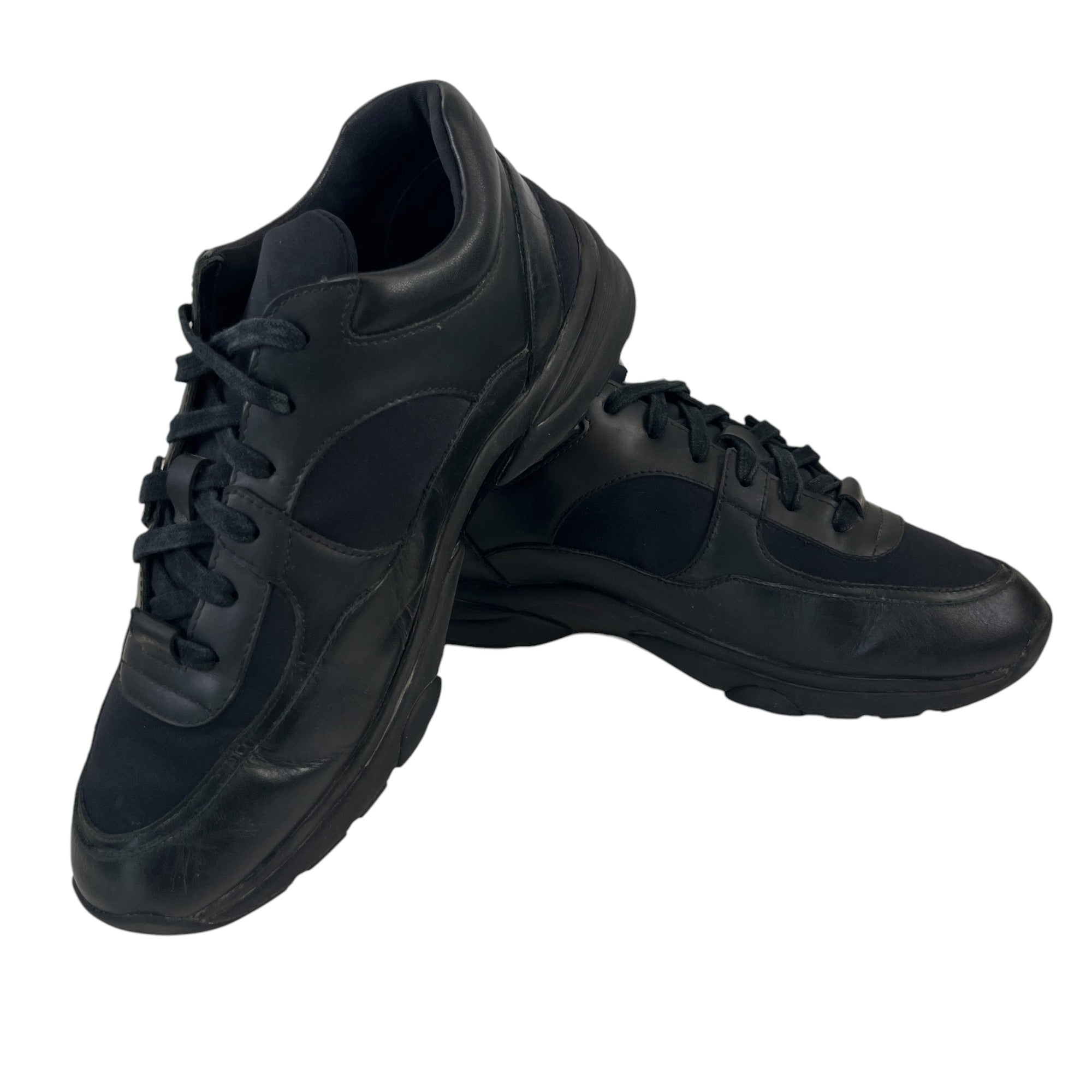 Men's Cc Logo Runner High Trainers Black Size EU 40 / UK 6