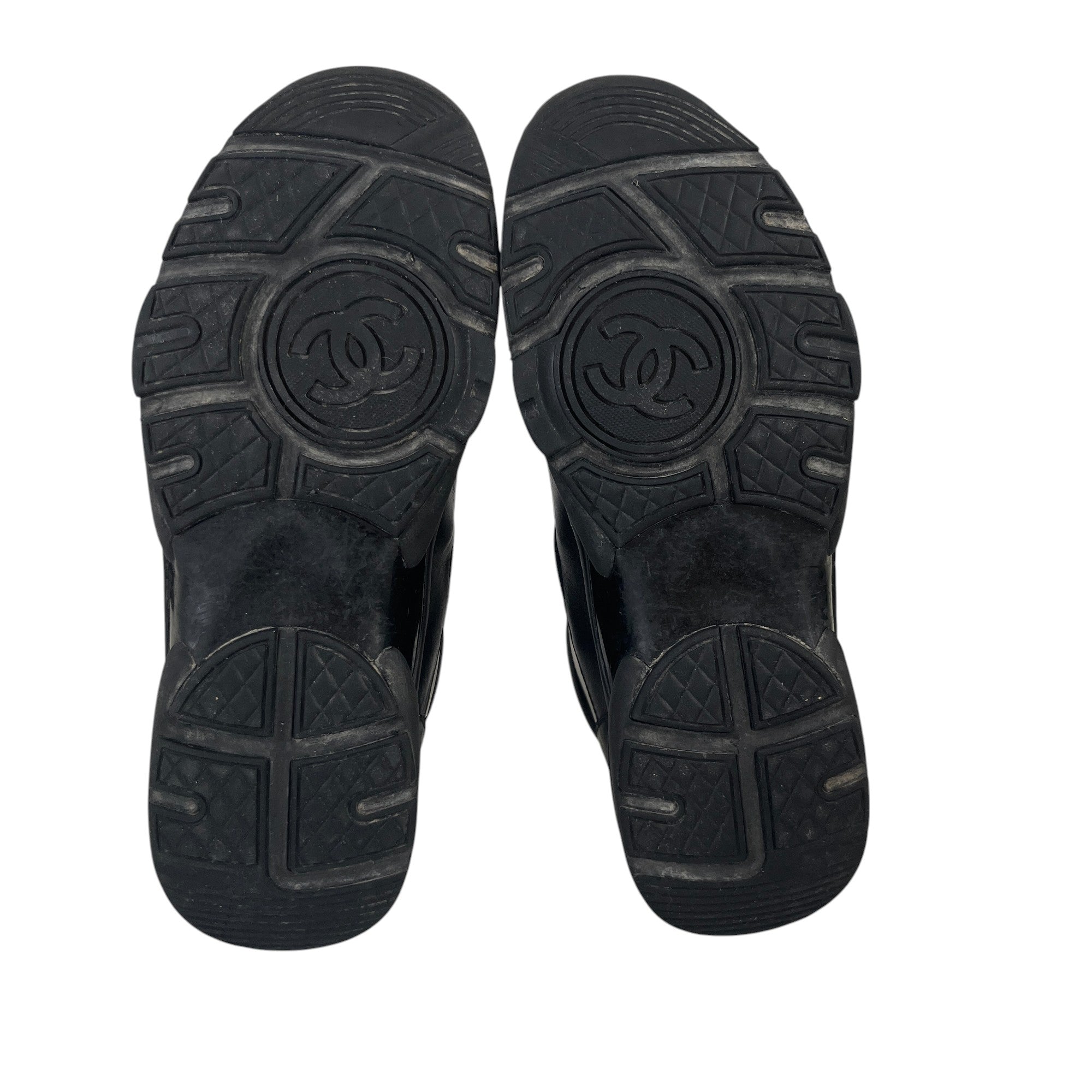 Men's Cc Logo Runner High Trainers Black Size EU 40 / UK 6