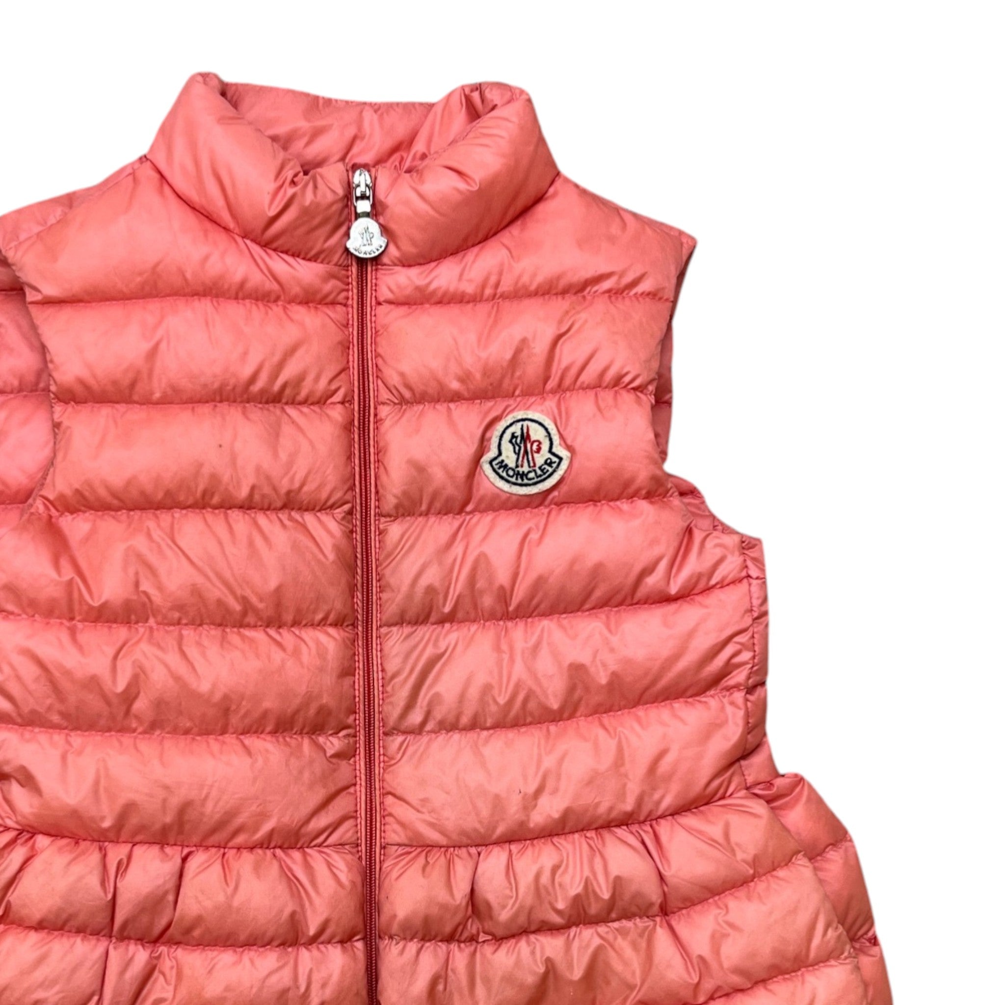 Women's Girls Age 8 New Cherame Gilet Pink Size XXS