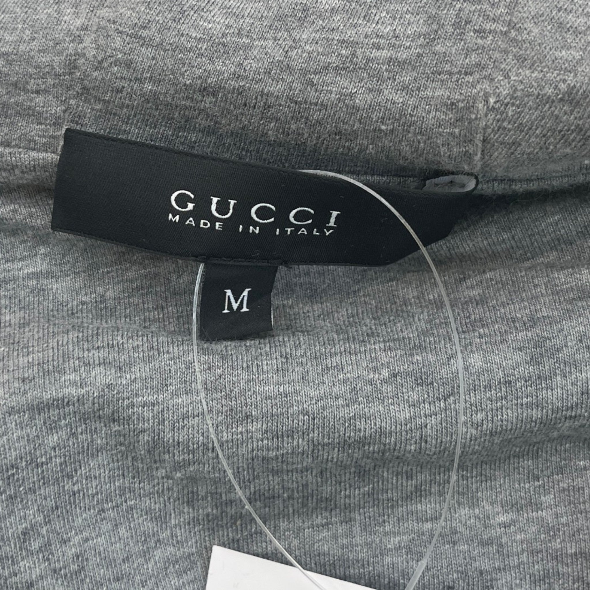 Men's Interlocking G Print Hoodie Grey Size M