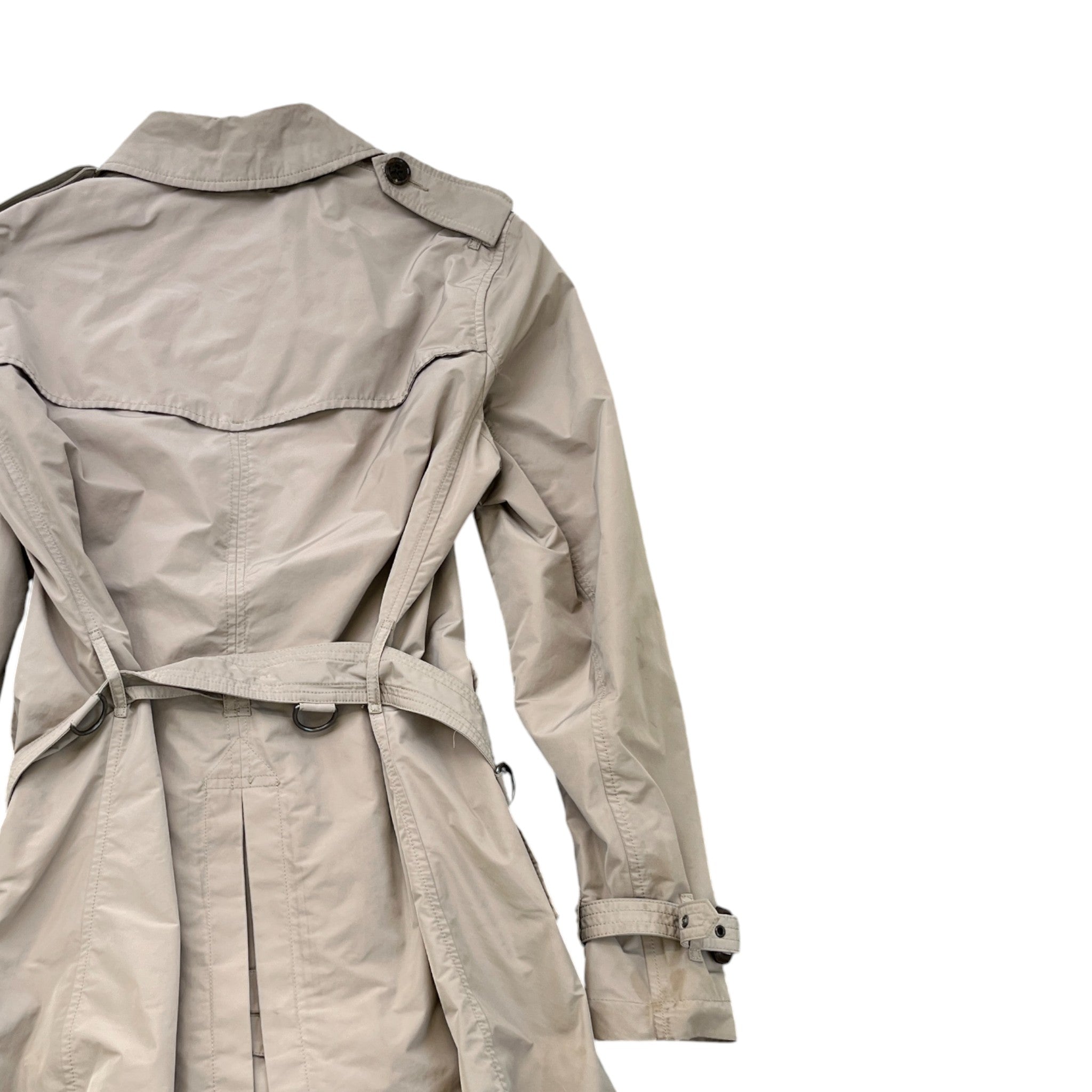 Men's Brit Trench Jacket Beige Size S