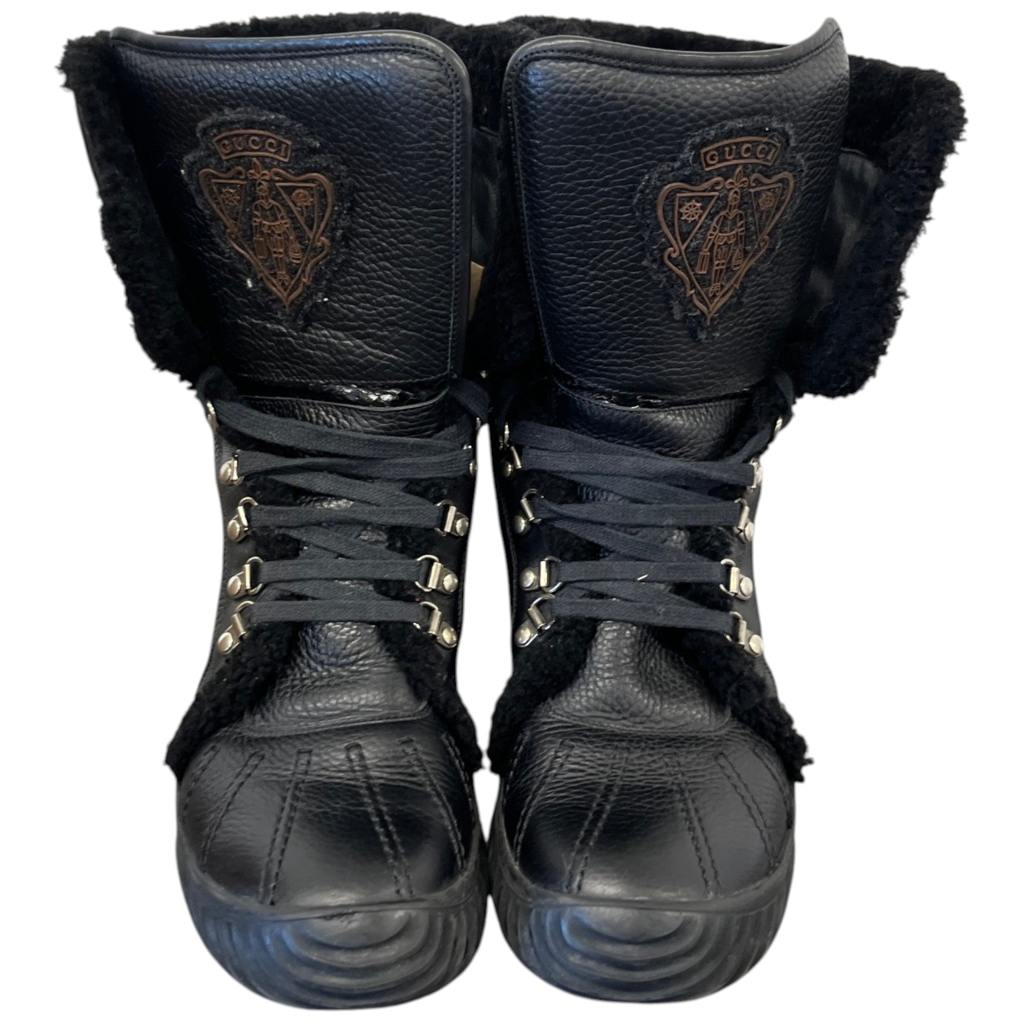 Men's 40 Below Fur Trimmed Boots Black Size EU 40.5 / UK 6.5