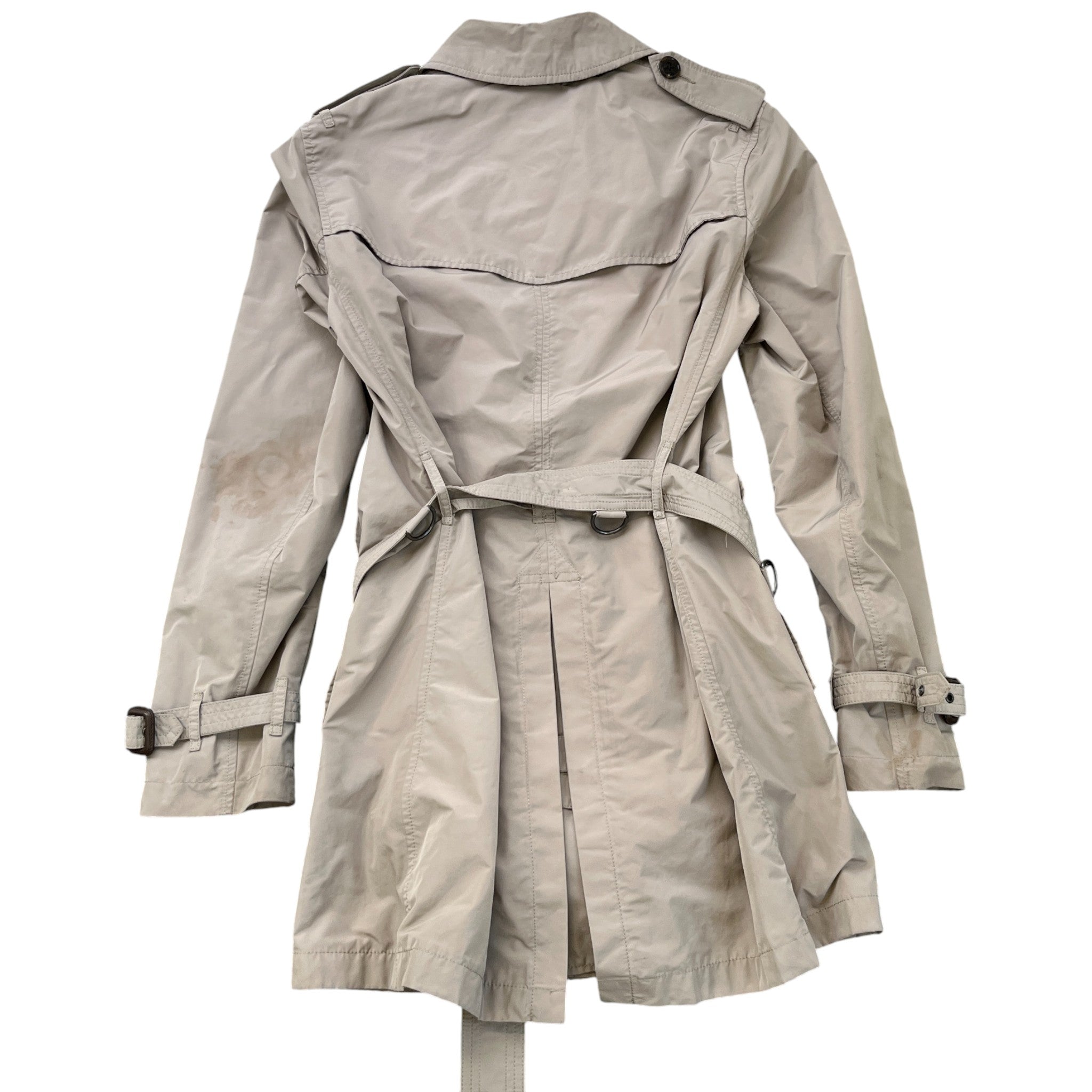 Men's Brit Trench Jacket Beige Size S