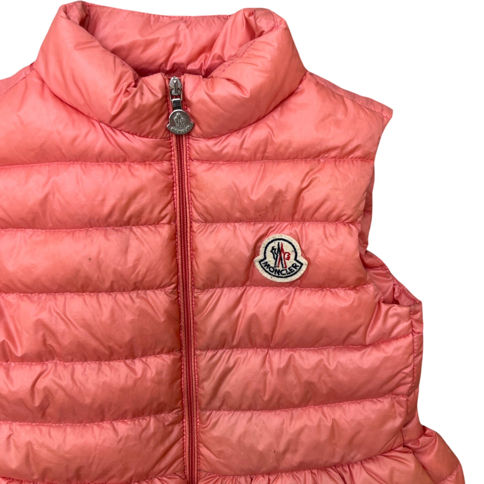 Women's Girls Age 8 New Cherame Gilet Pink Size XXS
