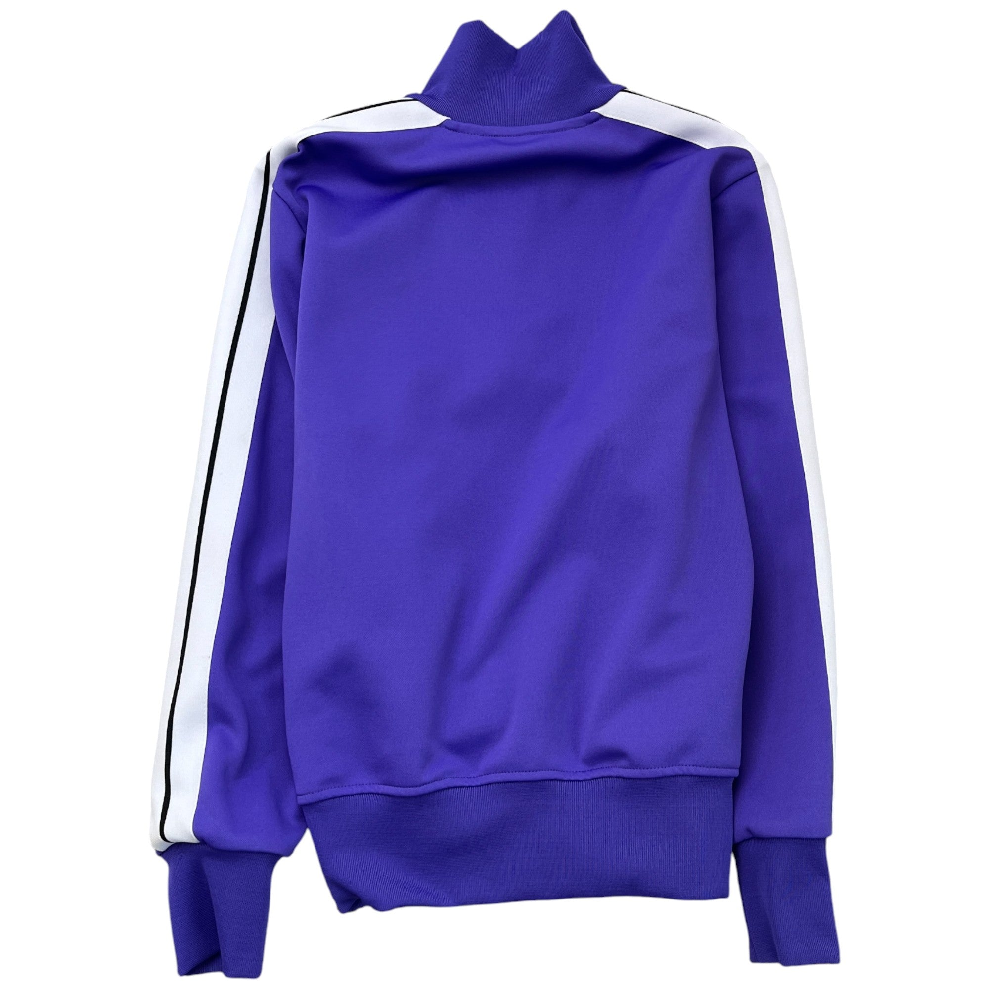 Men's Printed Logo Track Jacket Purple Size S