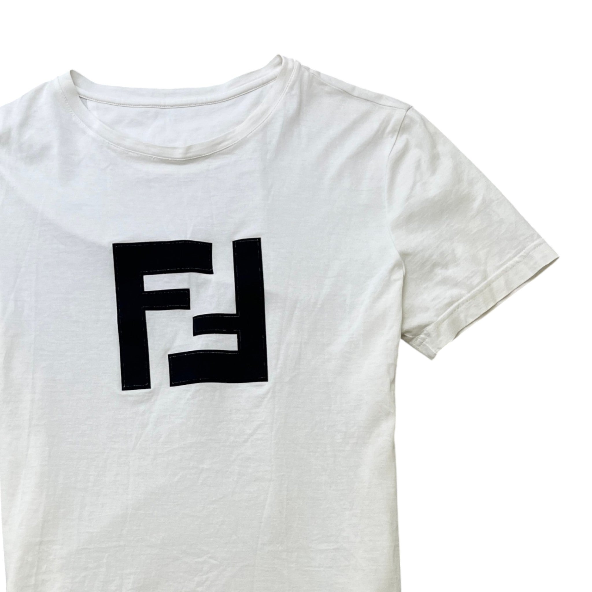 Men's Ff Logo T-Shirt White Size M