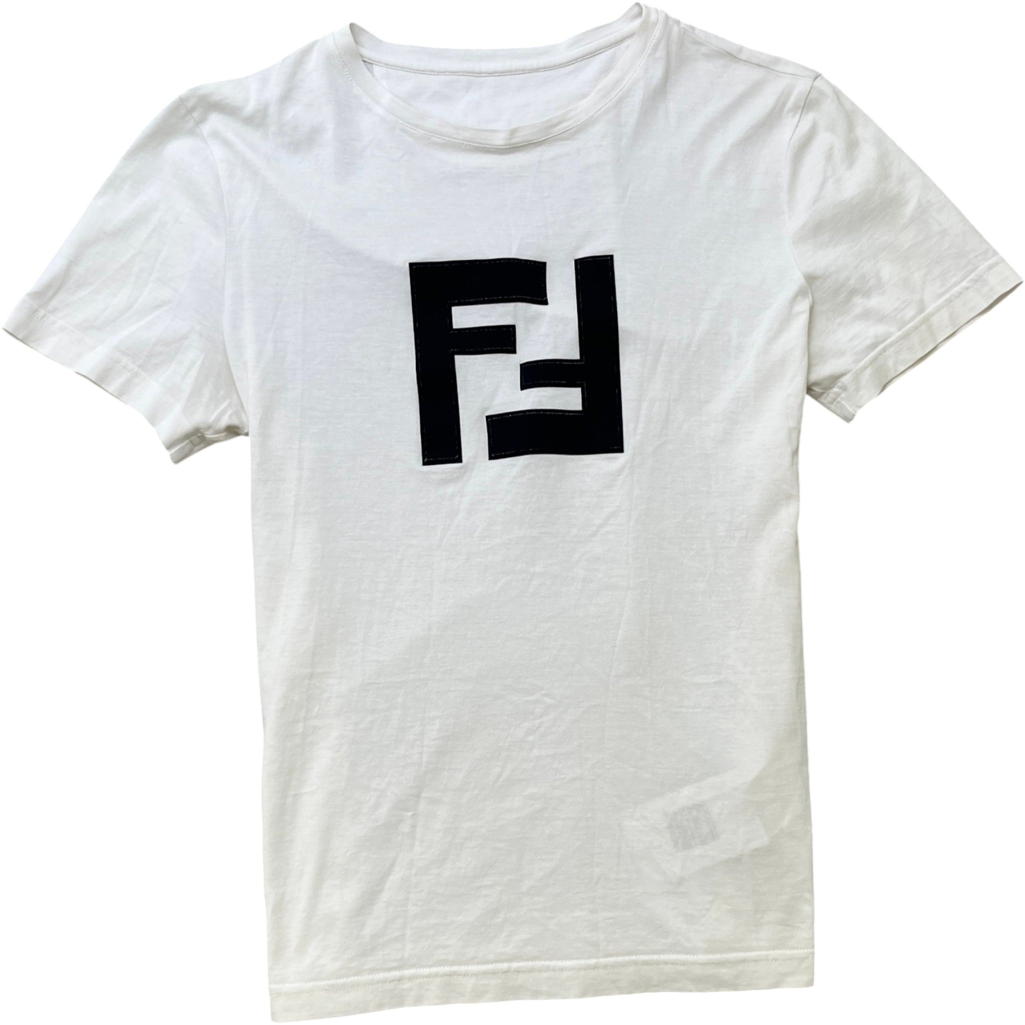 Men's Ff Logo T-Shirt White Size M