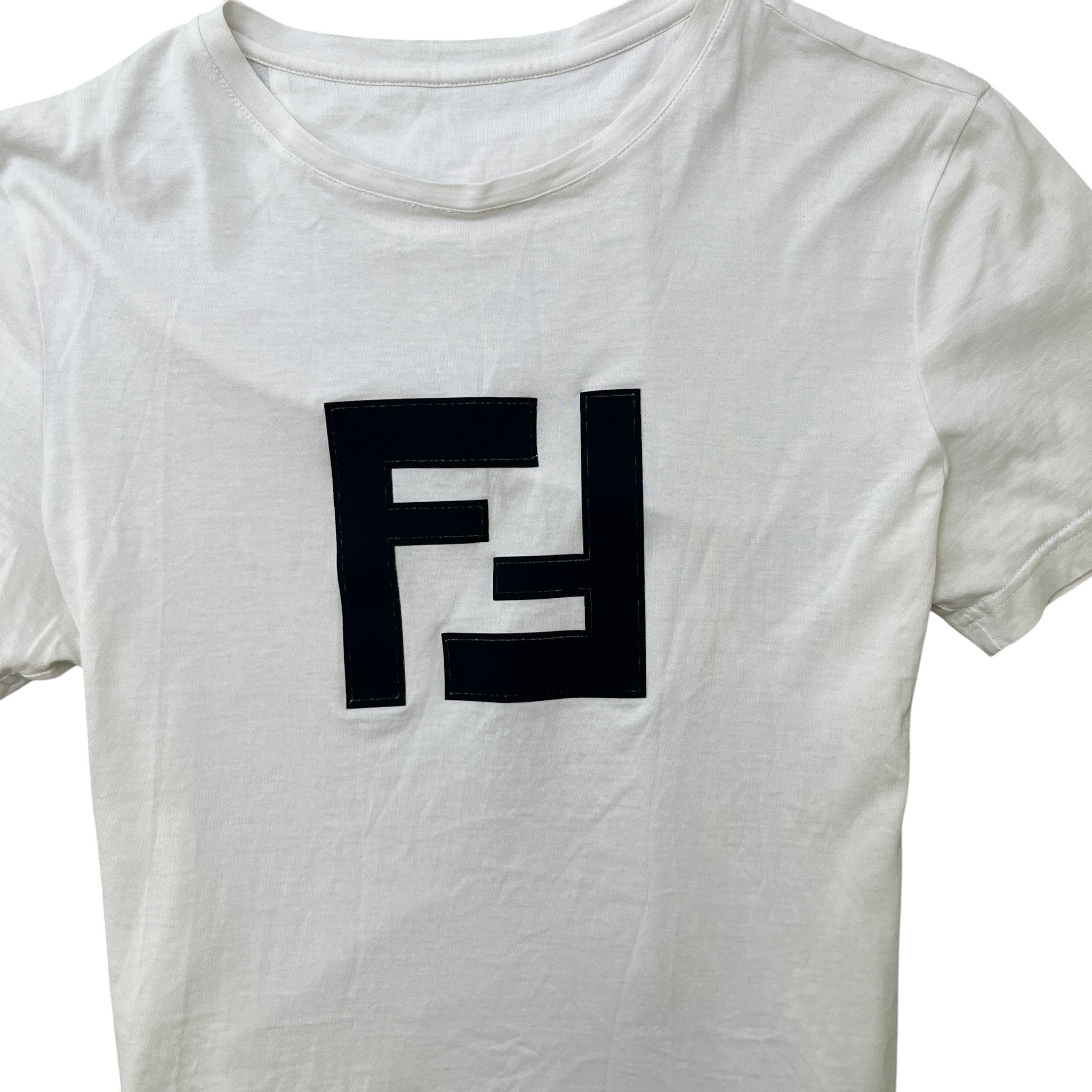 Men's Ff Logo T-Shirt White Size M