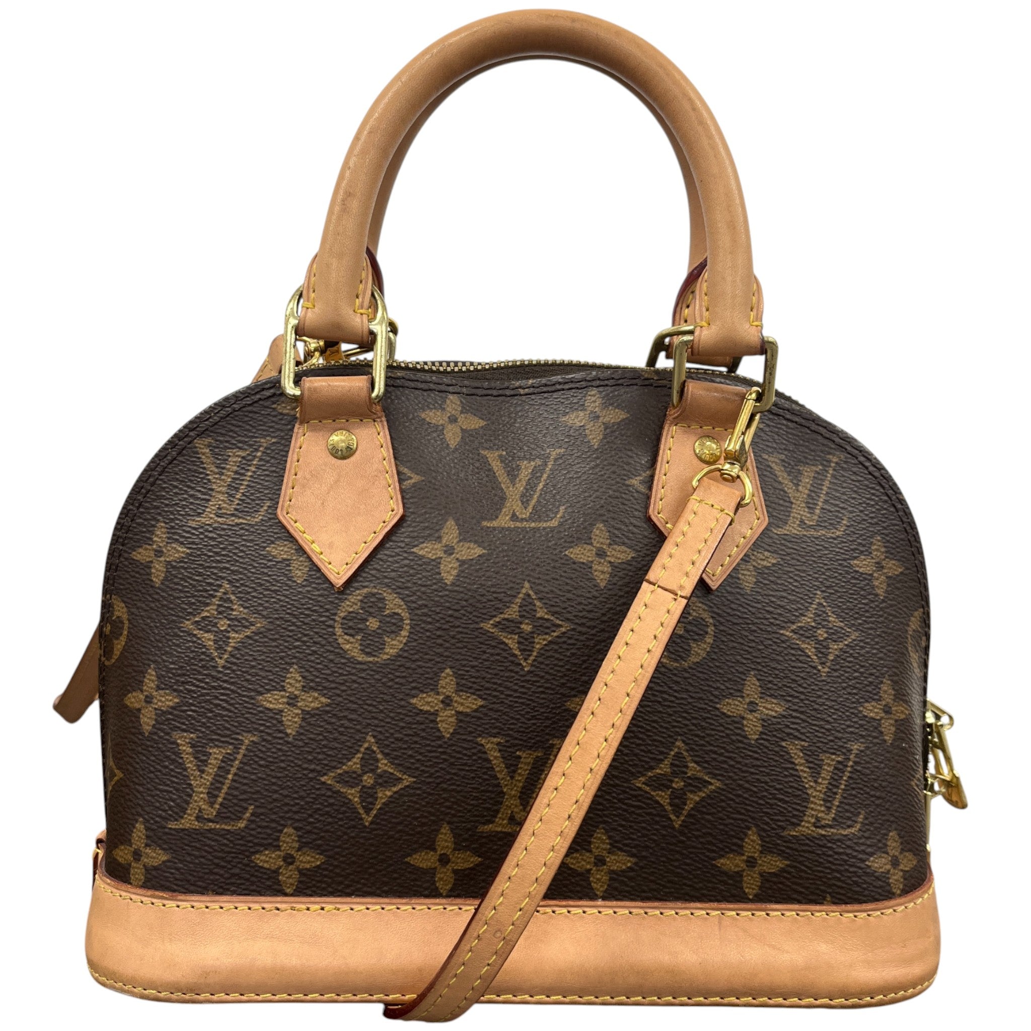 Women's Monogram Bb Alma Bag Brown