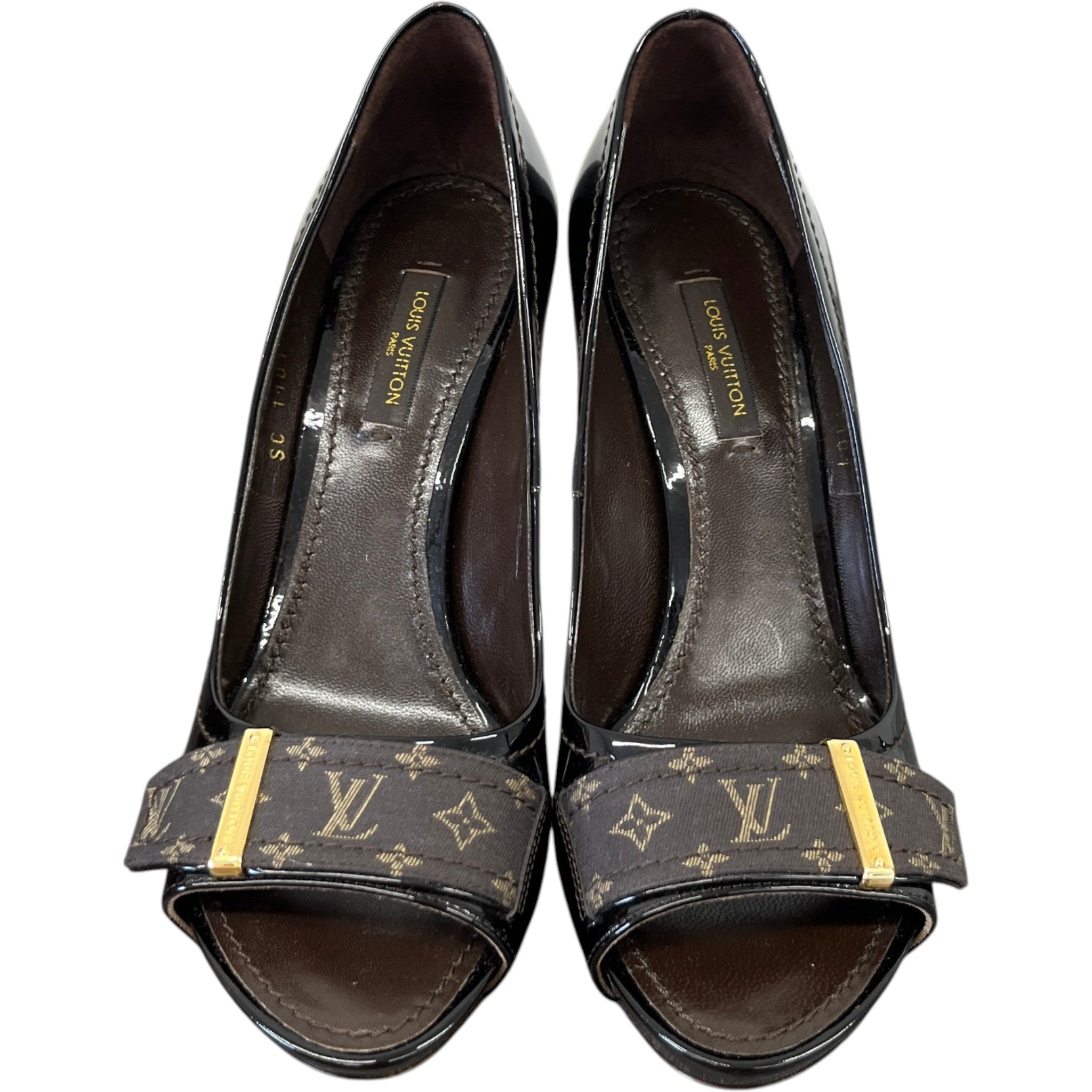 Women's Monogram Buci Heels Brown Size EU 36 / UK 3