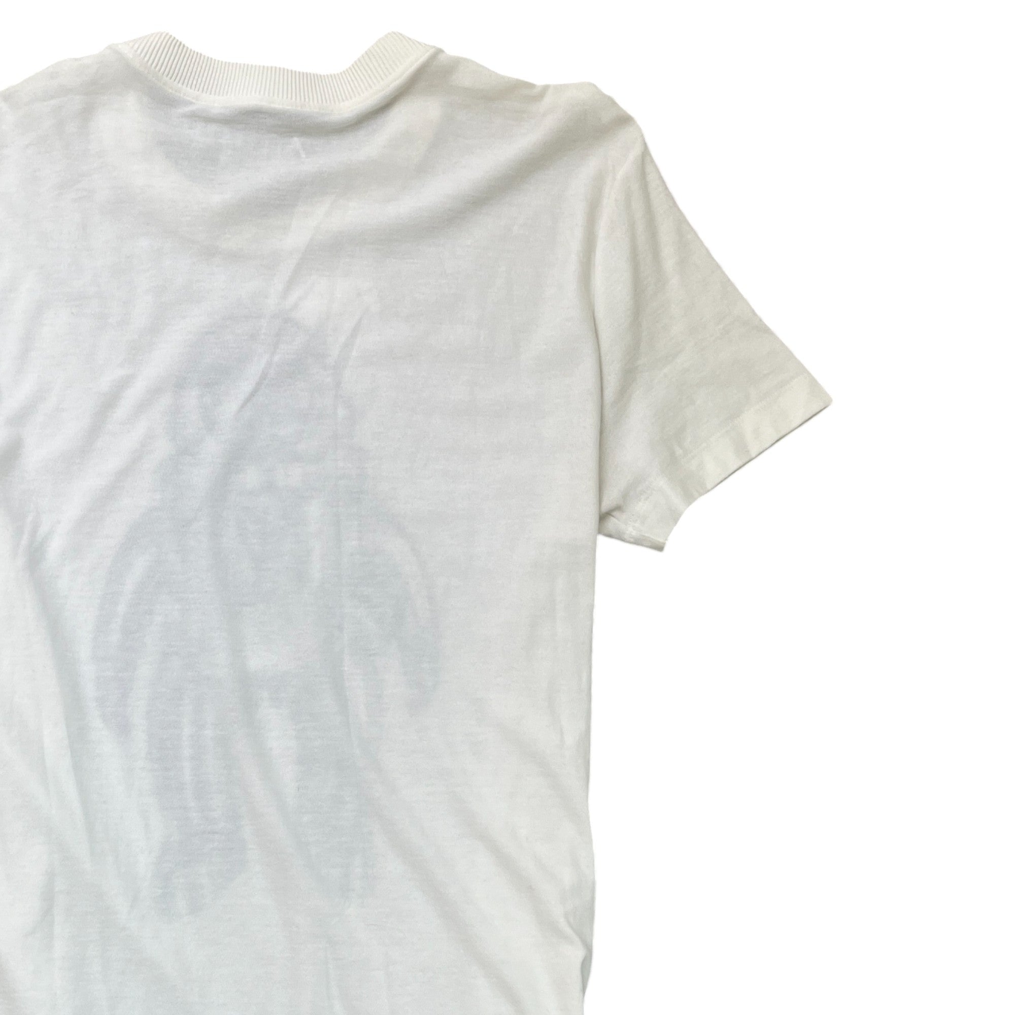 Men's Velor Astronaut Graphic T-Shirt White Size S