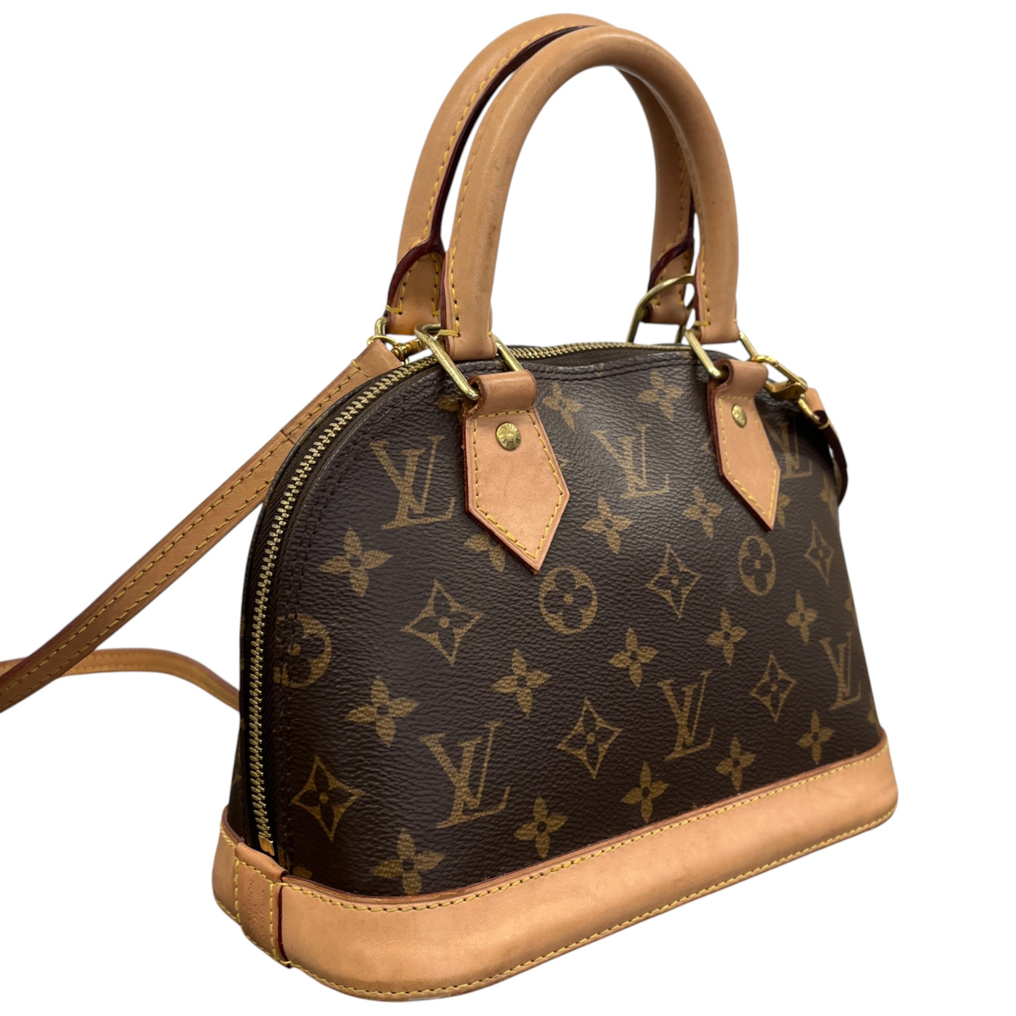 Women's Monogram Bb Alma Bag Brown