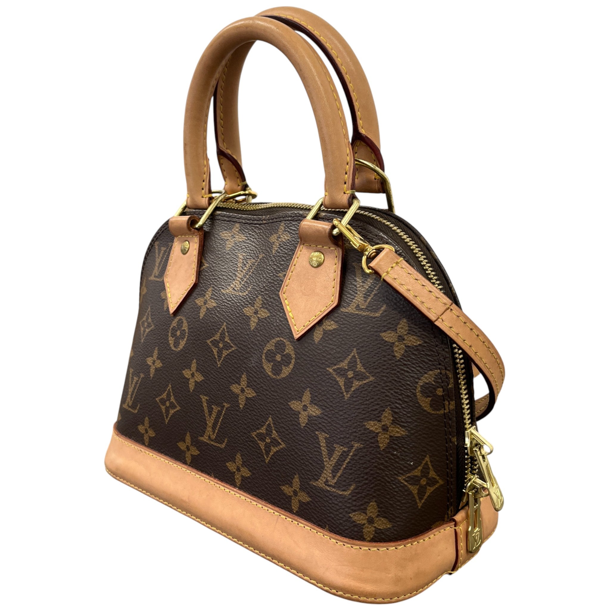 Women's Monogram Bb Alma Bag Brown