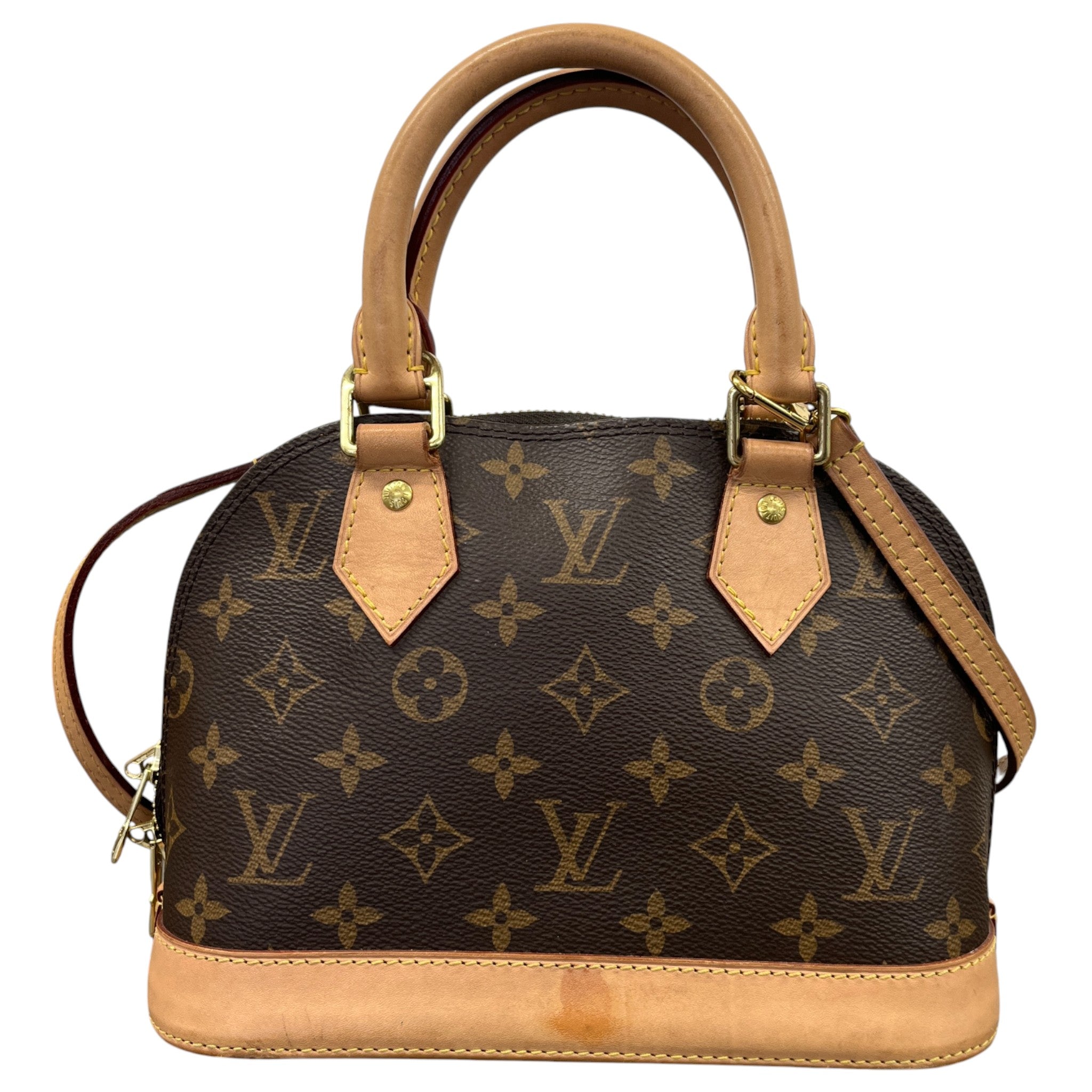 Women's Monogram Bb Alma Bag Brown