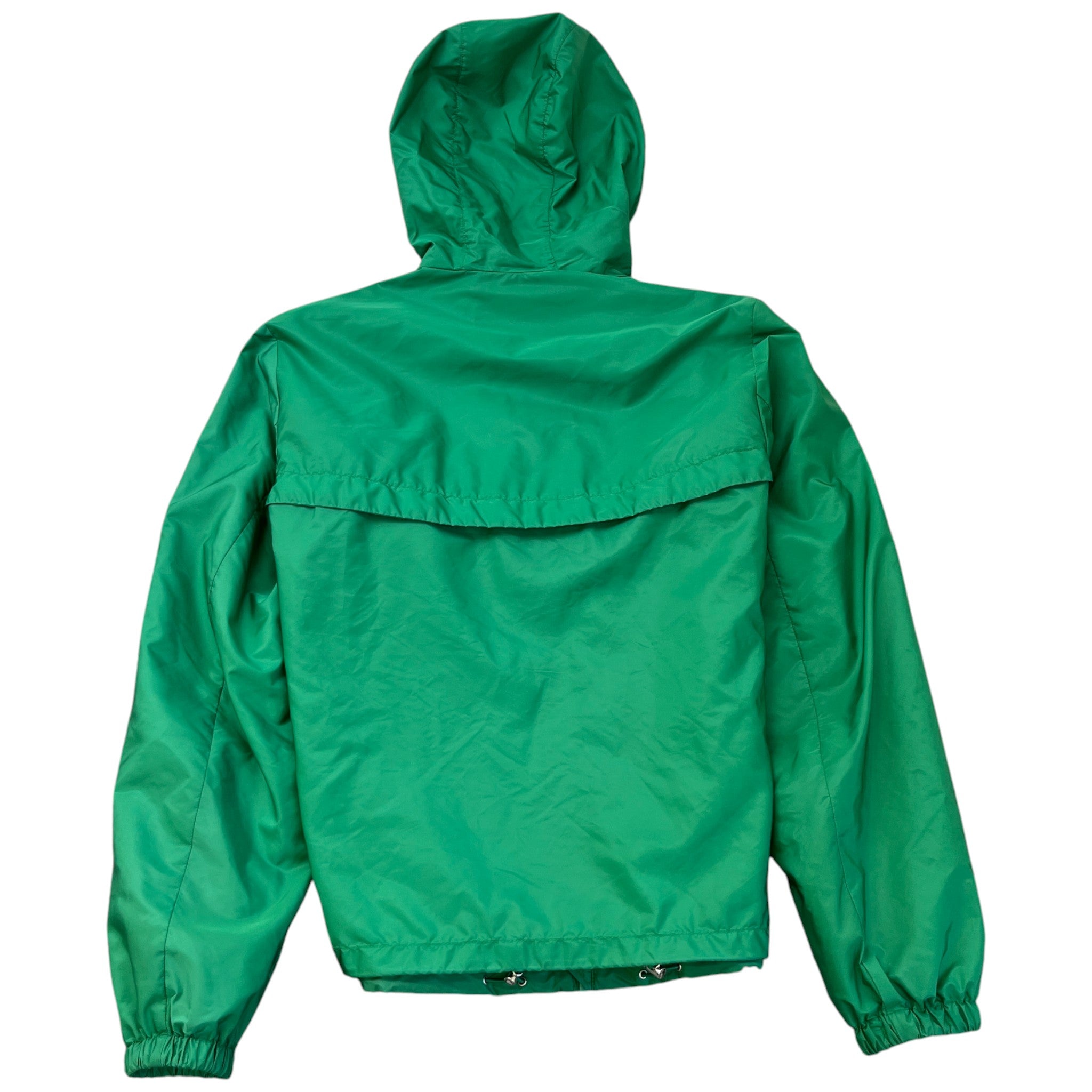 Men's Logo Print Windbreaker Green Size IT 50 / L