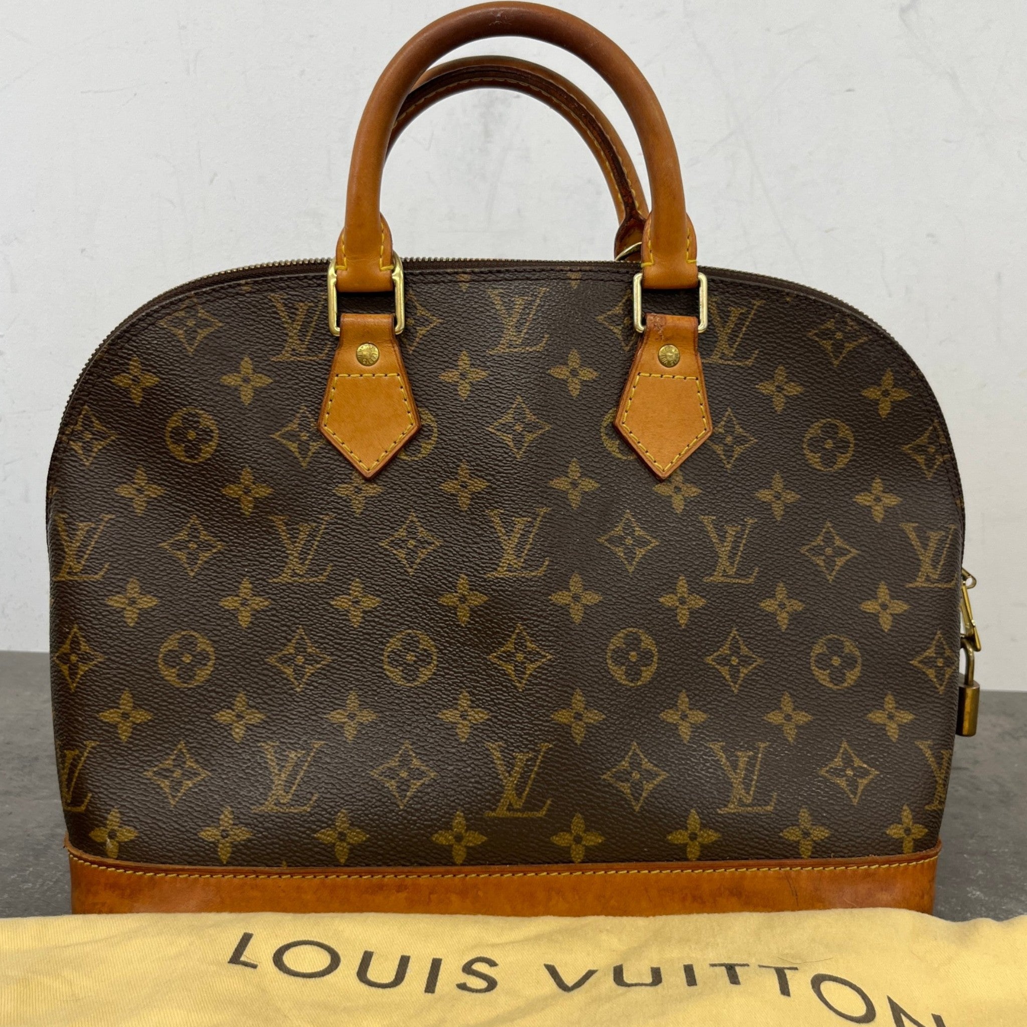 Women's Monogram Alma Pm Handbag Brown