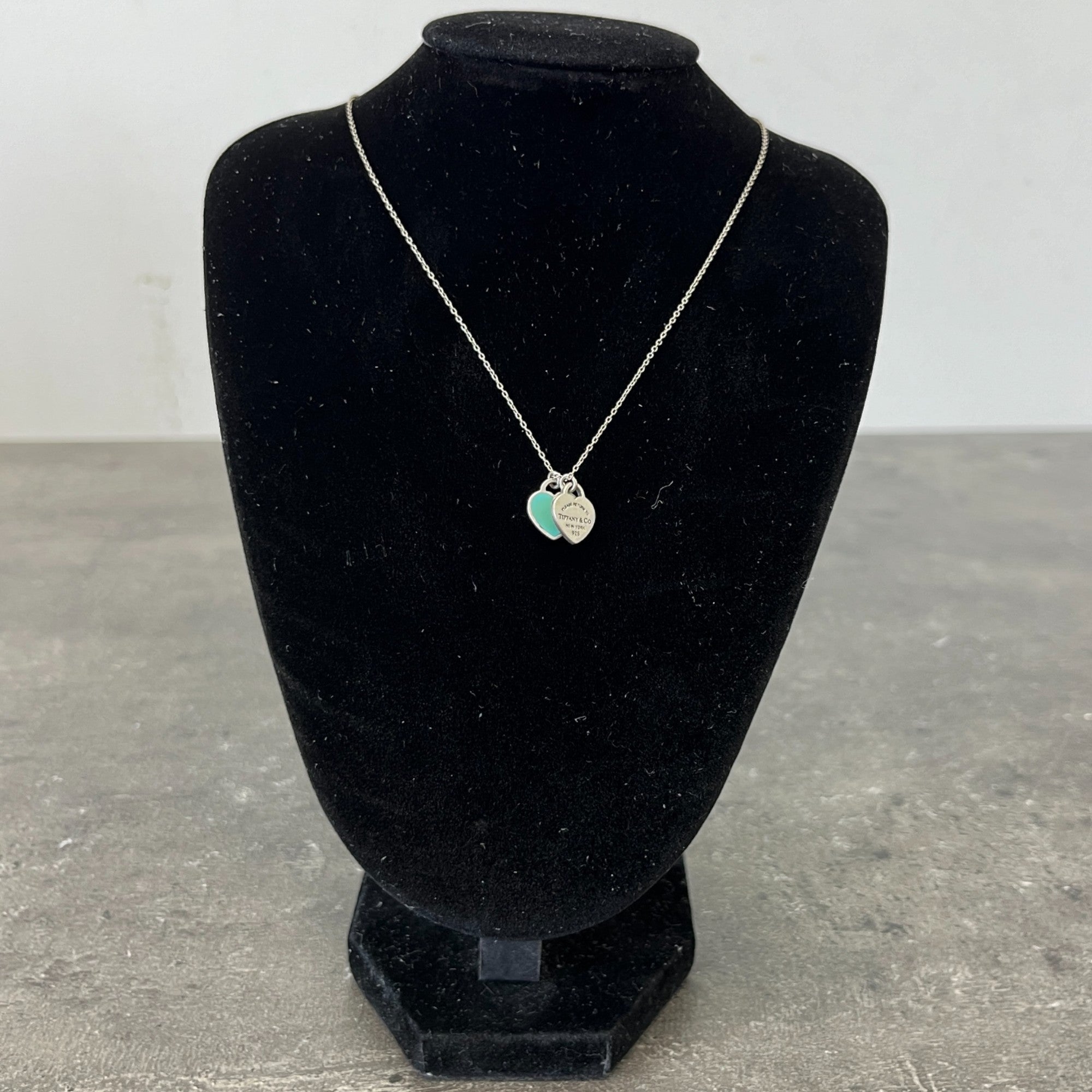 Women's Heart Pendant Necklace Silver