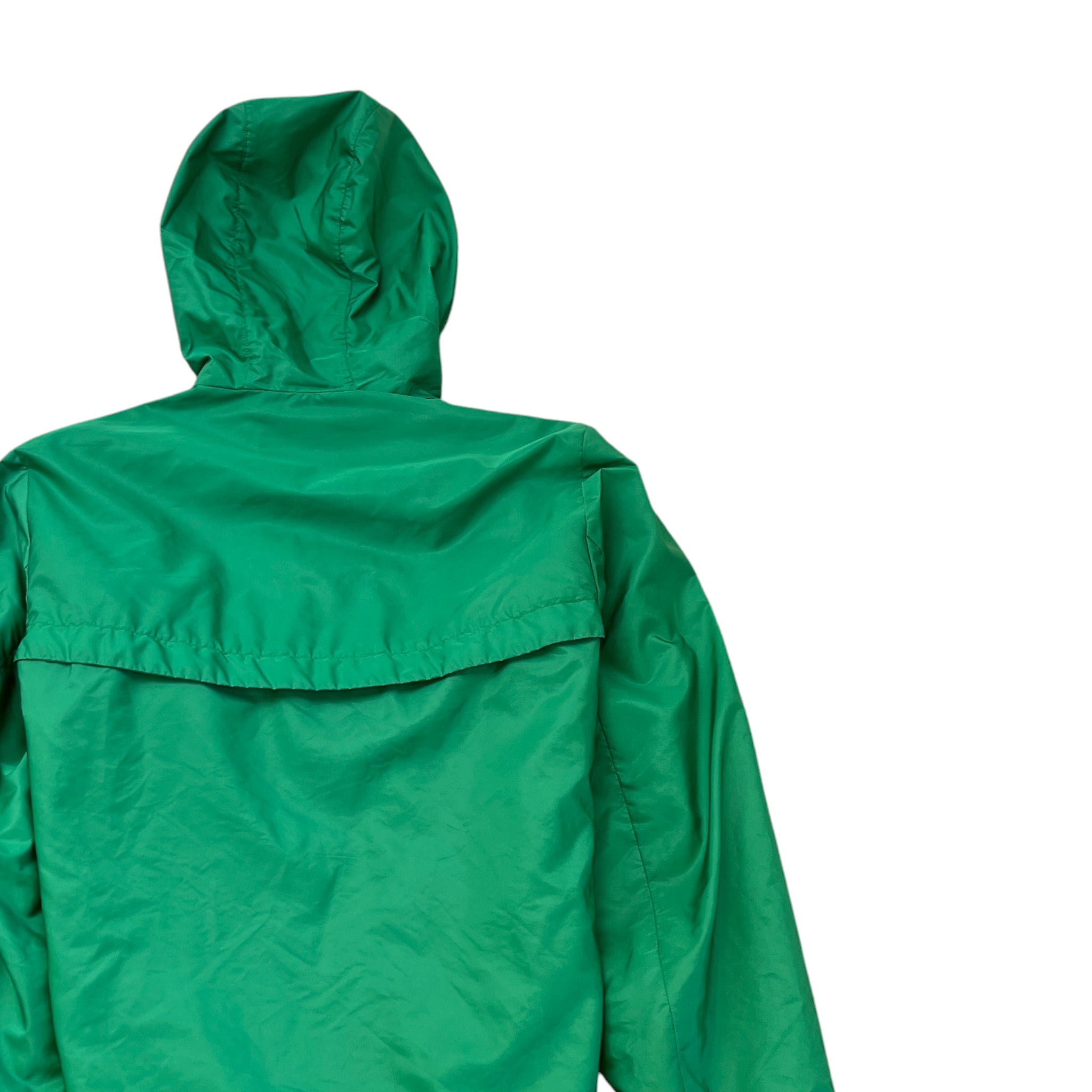 Men's Logo Print Windbreaker Green Size IT 50 / L