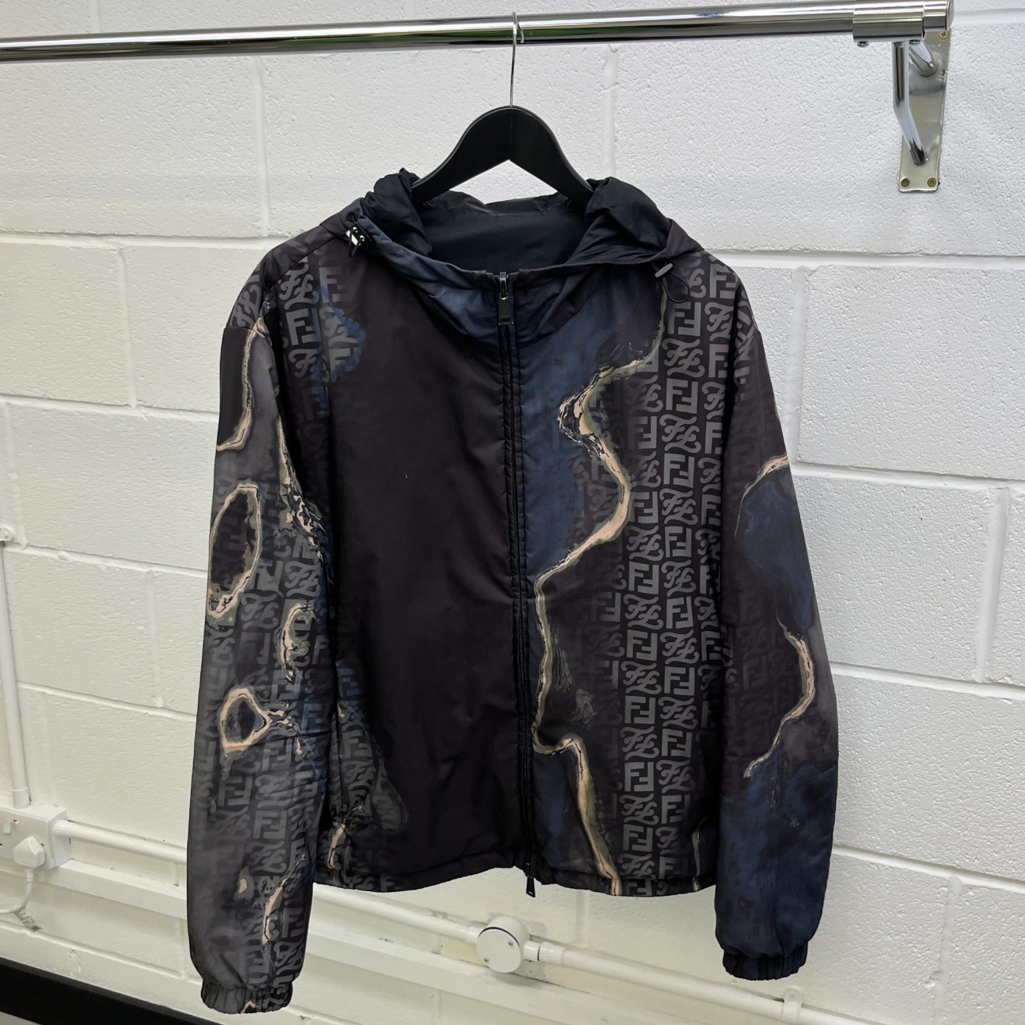 Men's Ff Reversible Windbreaker Multi-Coloured Size IT 52 / XL