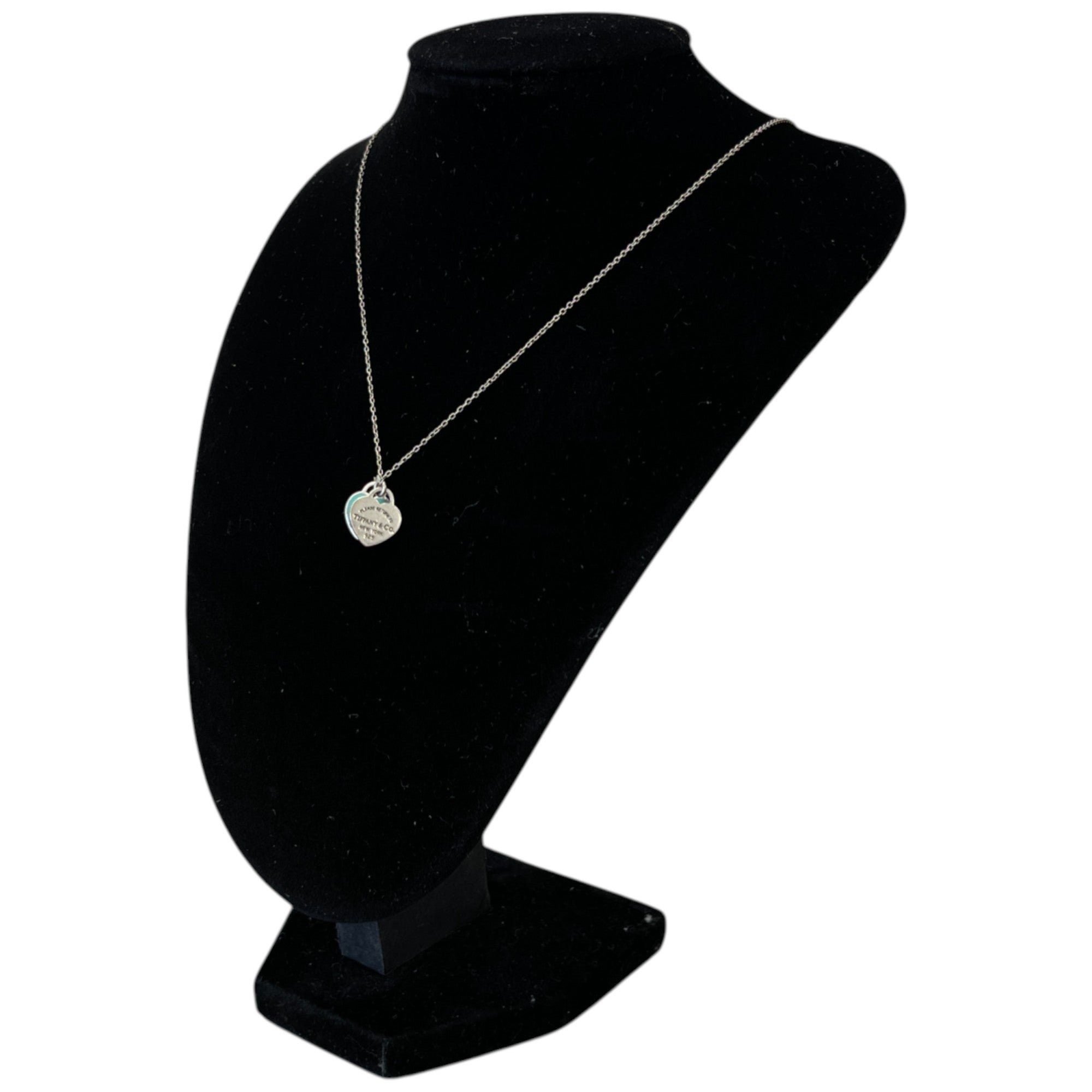 Women's Heart Pendant Necklace Silver