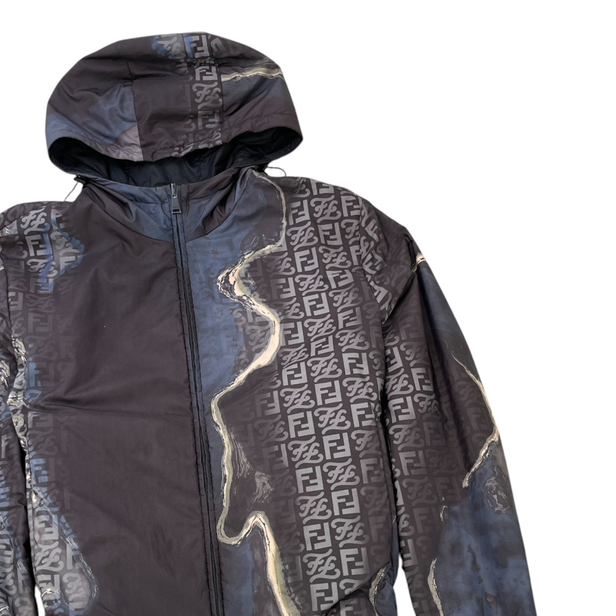 Men's Ff Reversible Windbreaker Multi-Coloured Size IT 52 / XL