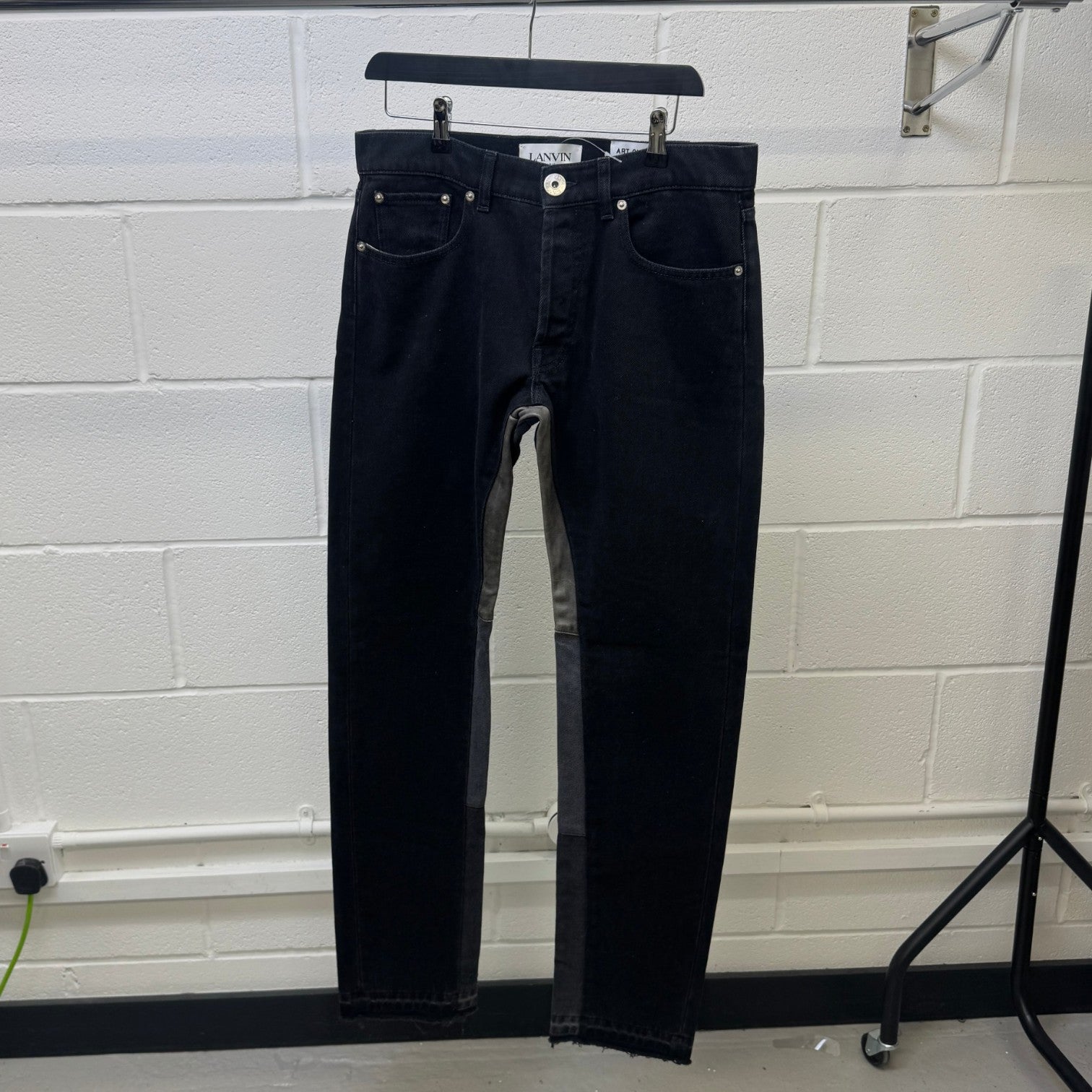 Men's X Gallery Dept Jeans Black Size Waist 32"