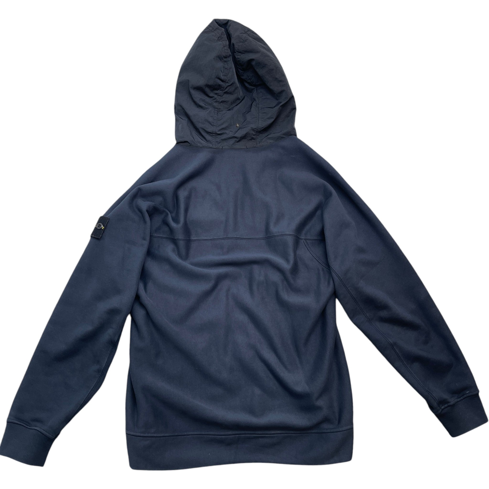 Men's Applique Logo Jacket Navy Size S