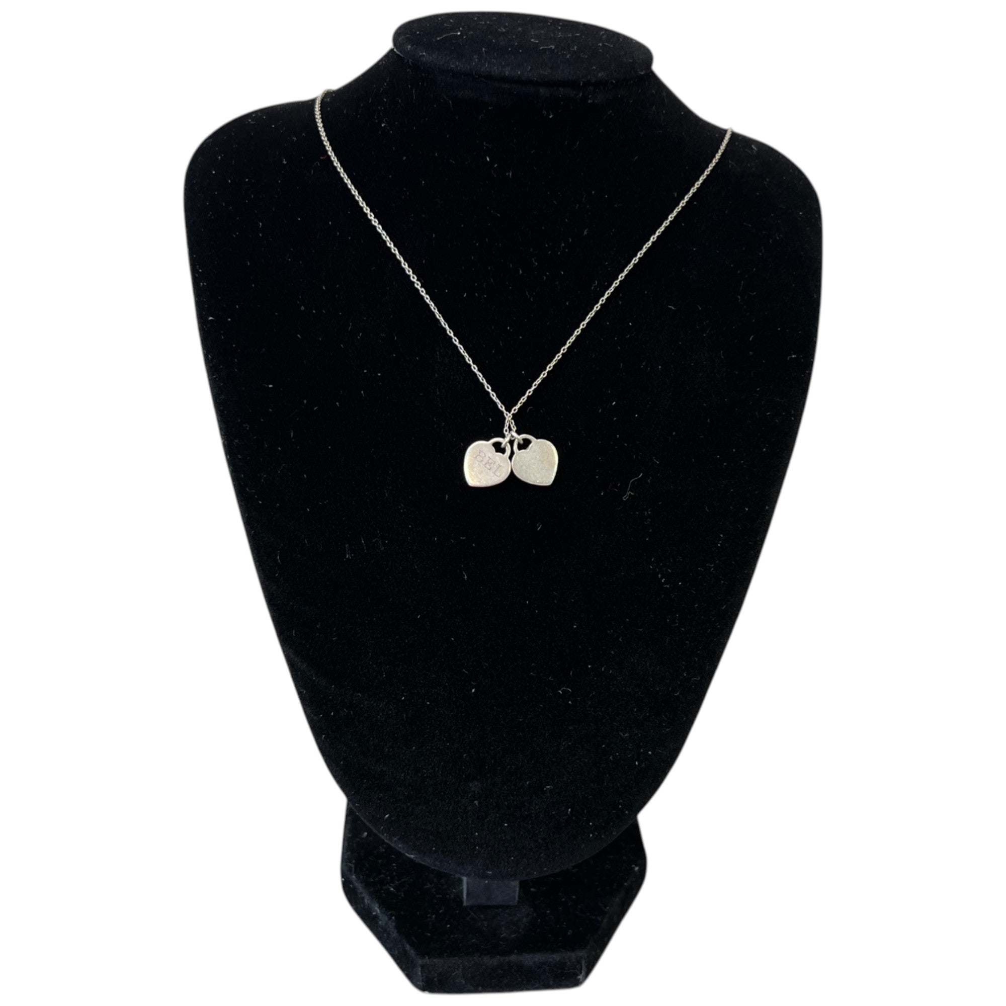 Women's Heart Pendant Necklace Silver