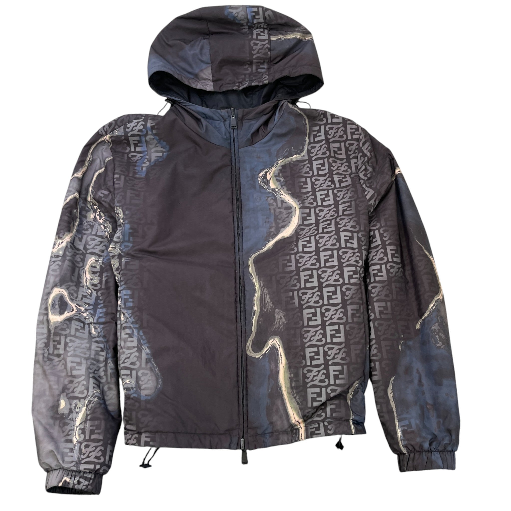 Men's Ff Reversible Windbreaker Multi-Coloured Size IT 52 / XL