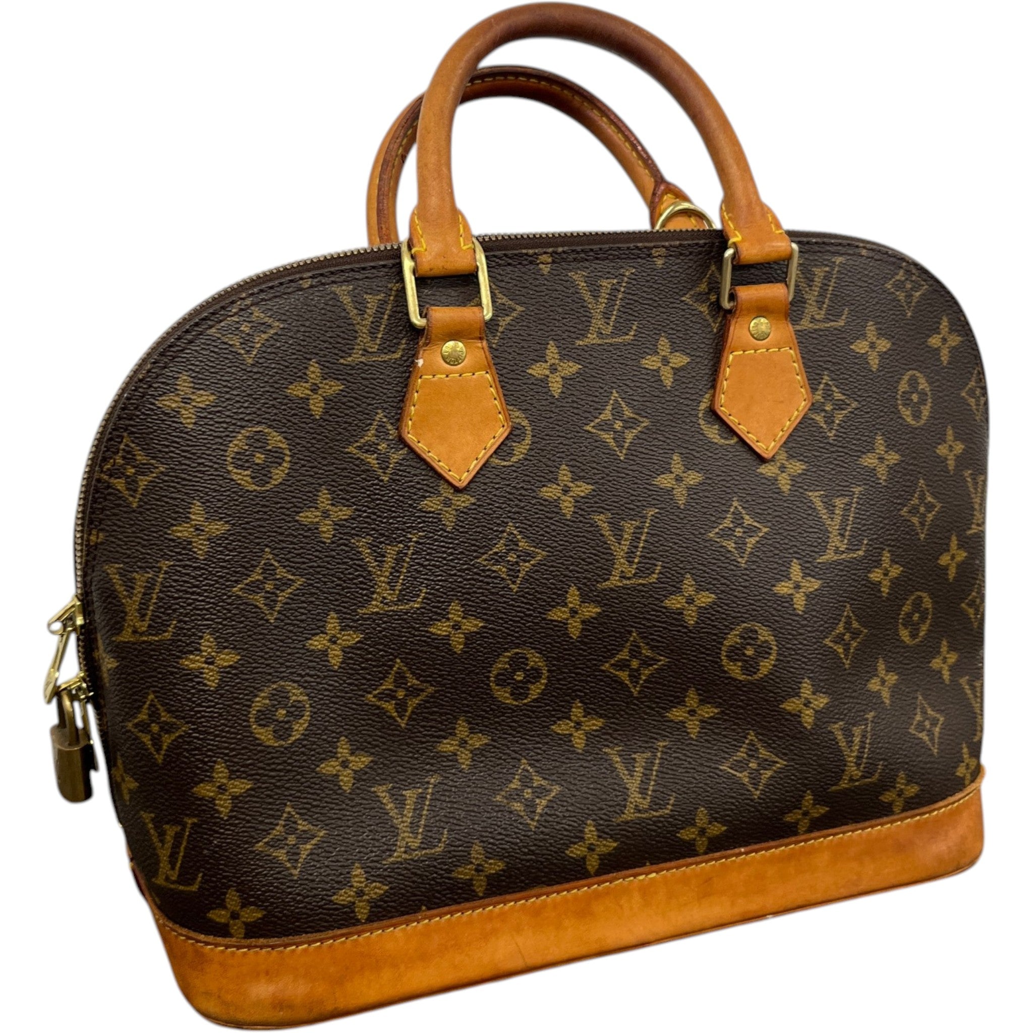 Women's Monogram Alma Pm Handbag Brown