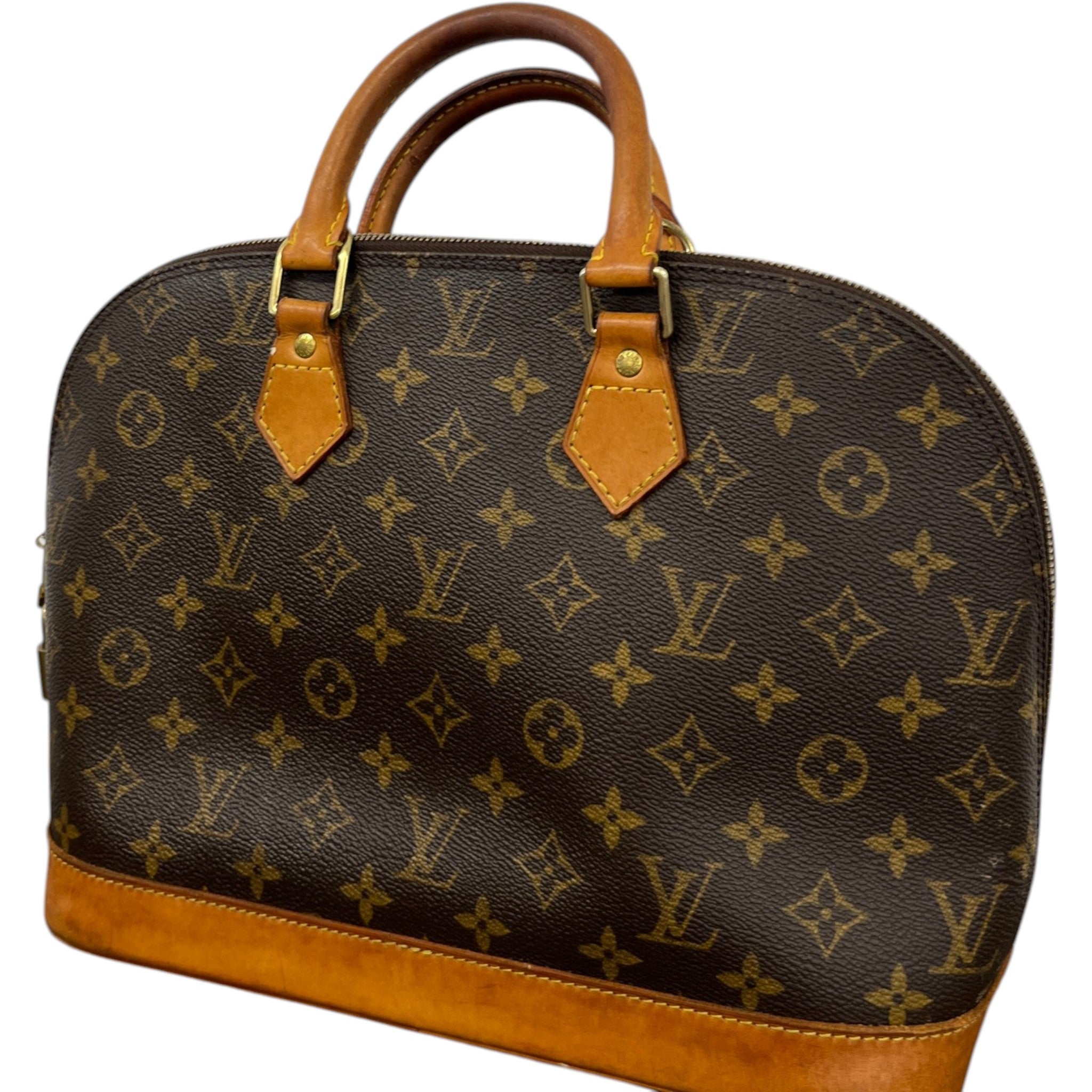 Women's Monogram Alma Pm Handbag Brown