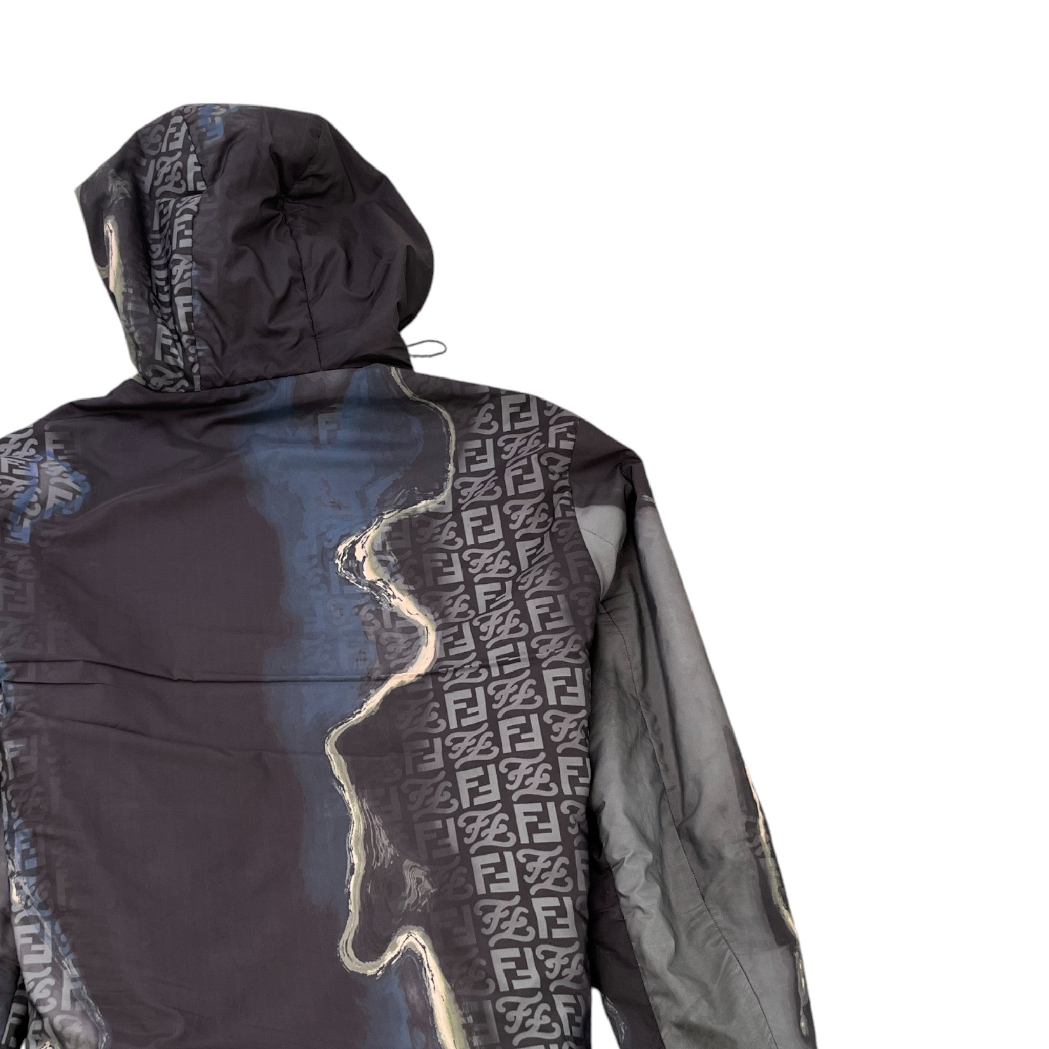 Men's Ff Reversible Windbreaker Multi-Coloured Size IT 52 / XL