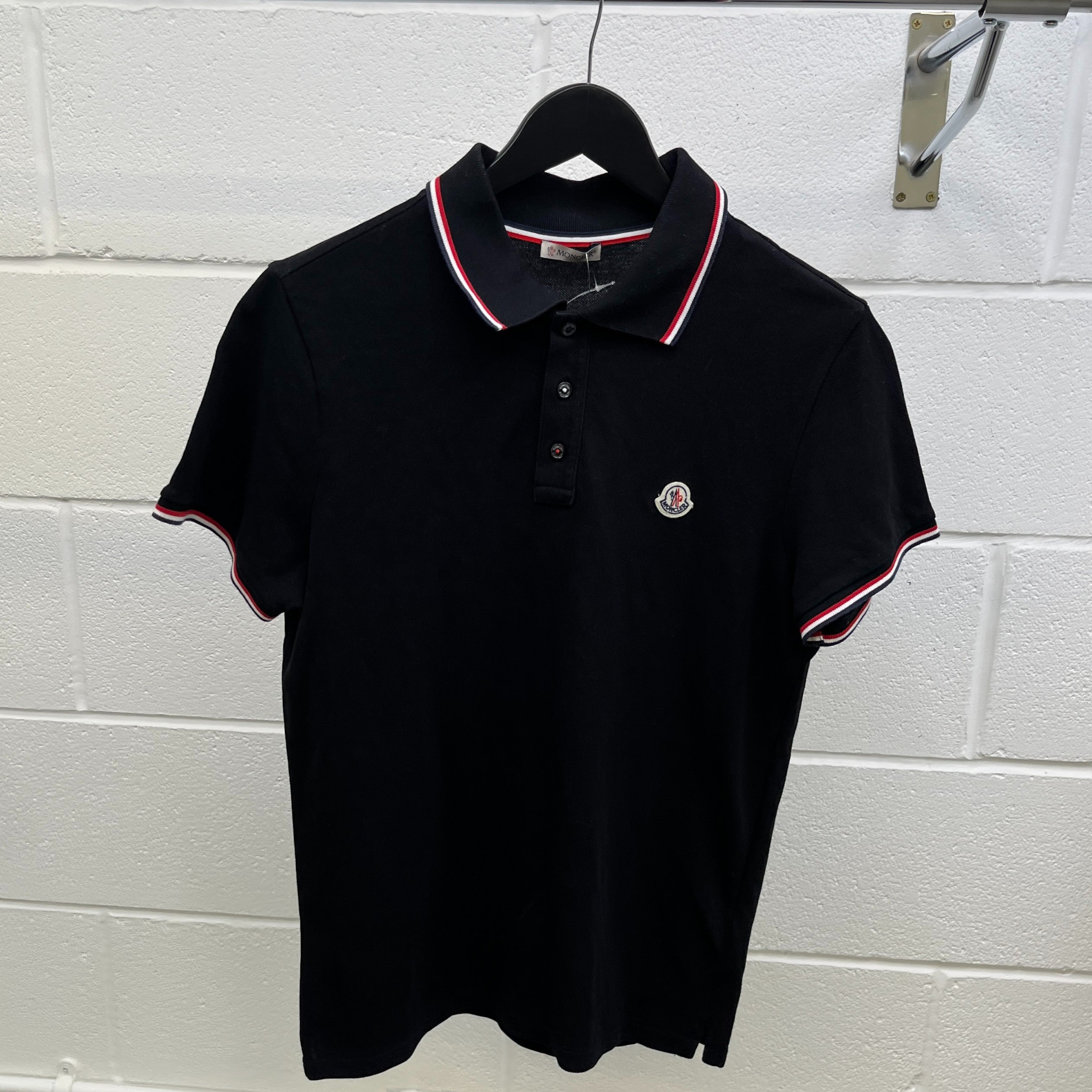 Men's Maglia Polo Shirt Black Size M