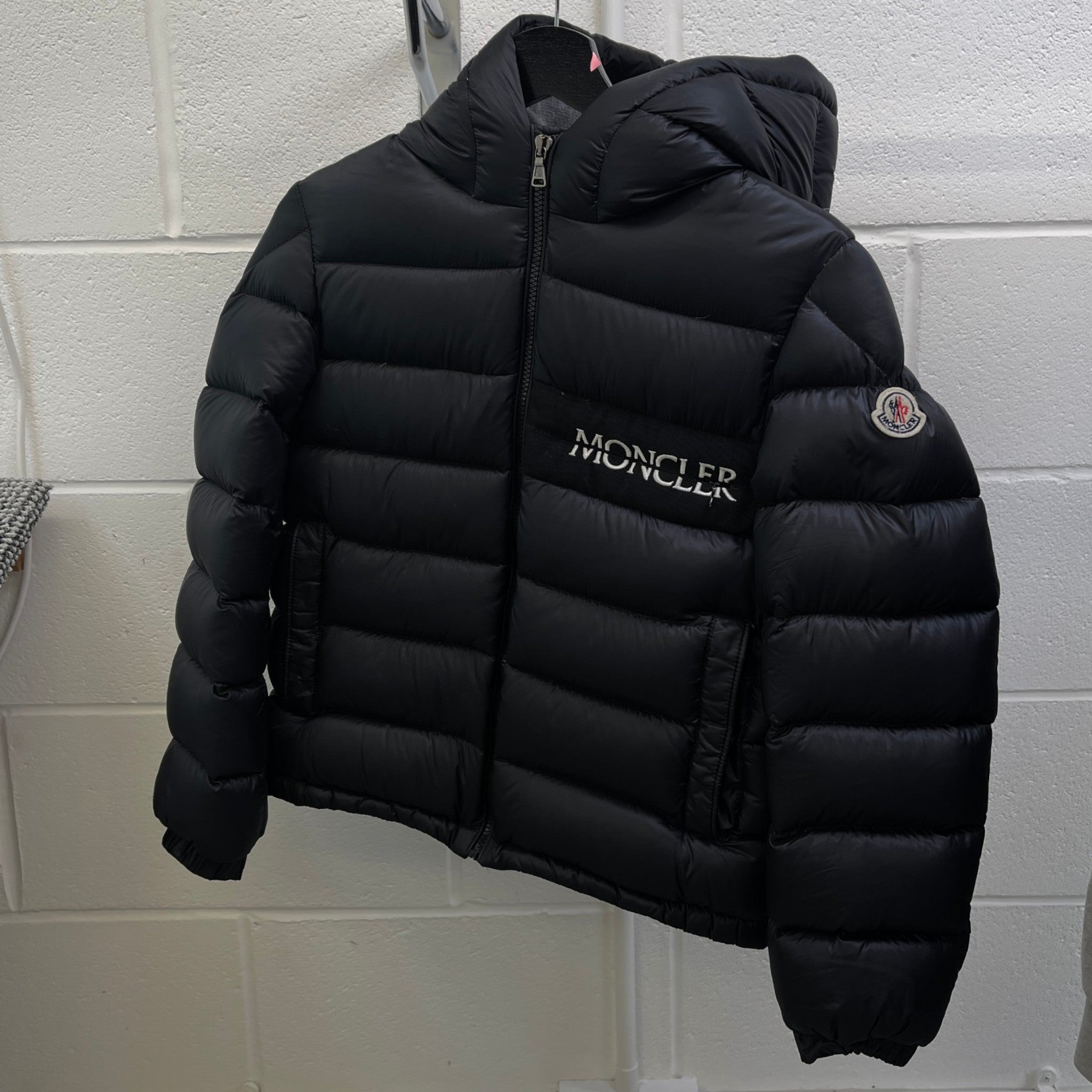 Men's Aiton Kids Age 12 Down Jacket Black Size Junior Age 12