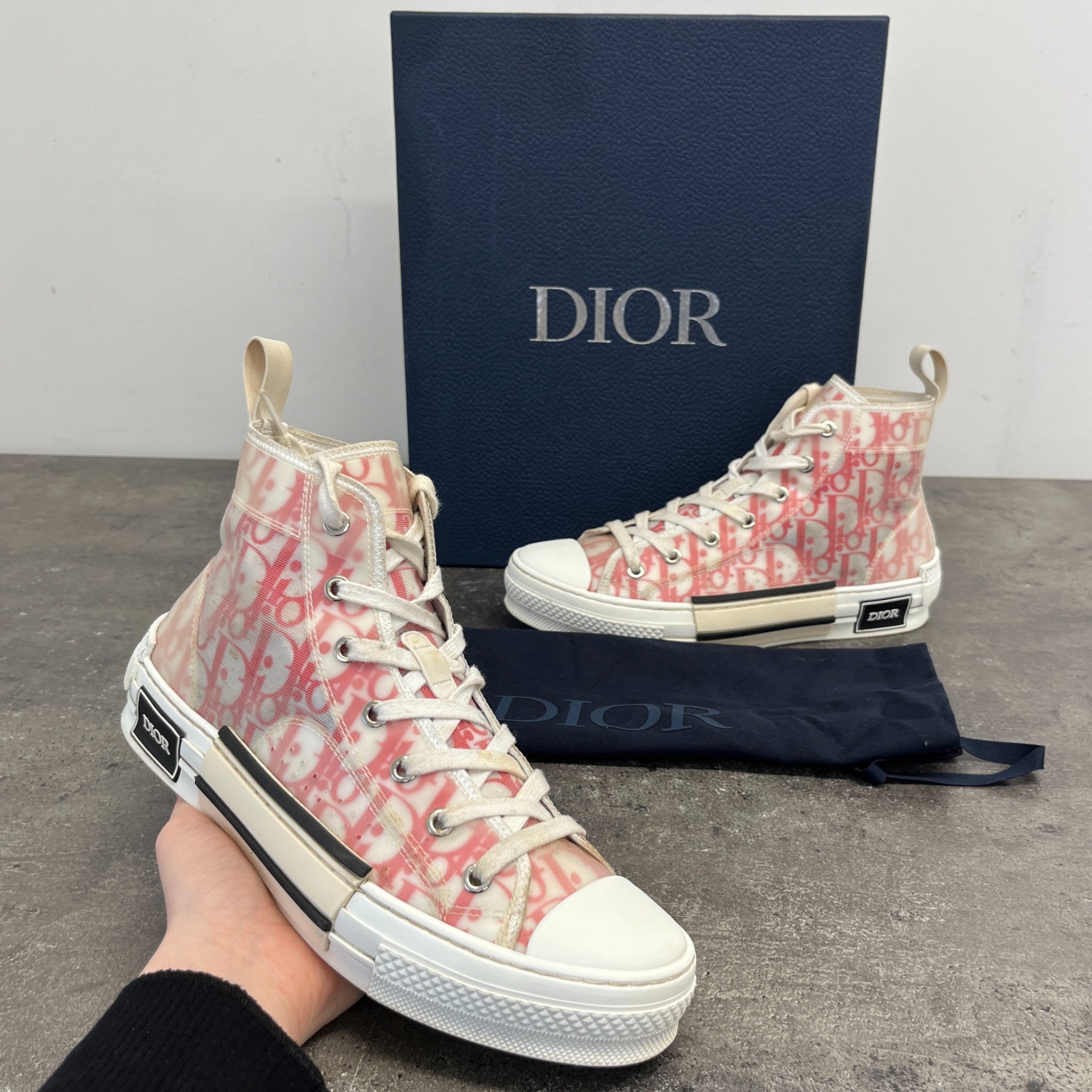 Women's B23 High Trainers Red Size EU 39 / UK 6