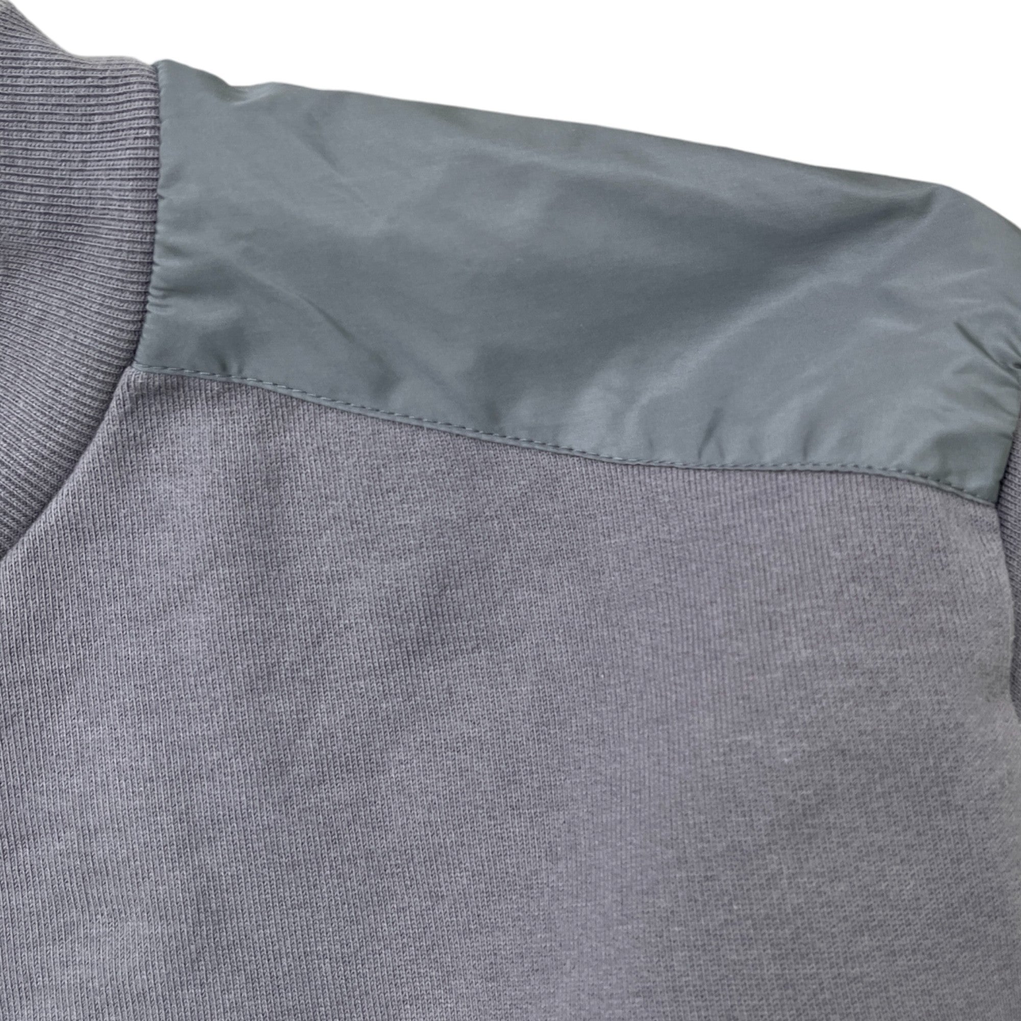 Men's Logo Print Jumper Grey Size M