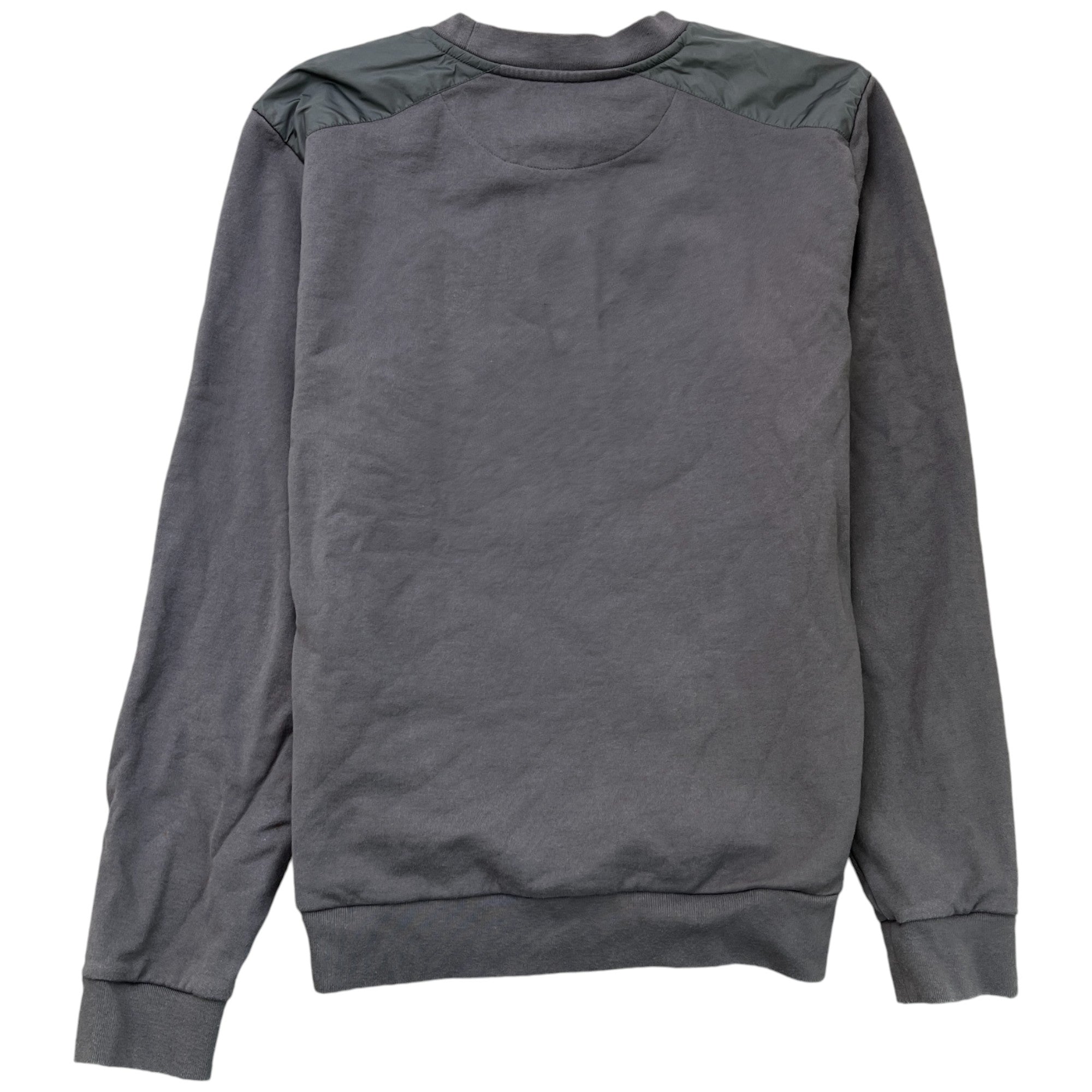 Men's Logo Print Jumper Grey Size M