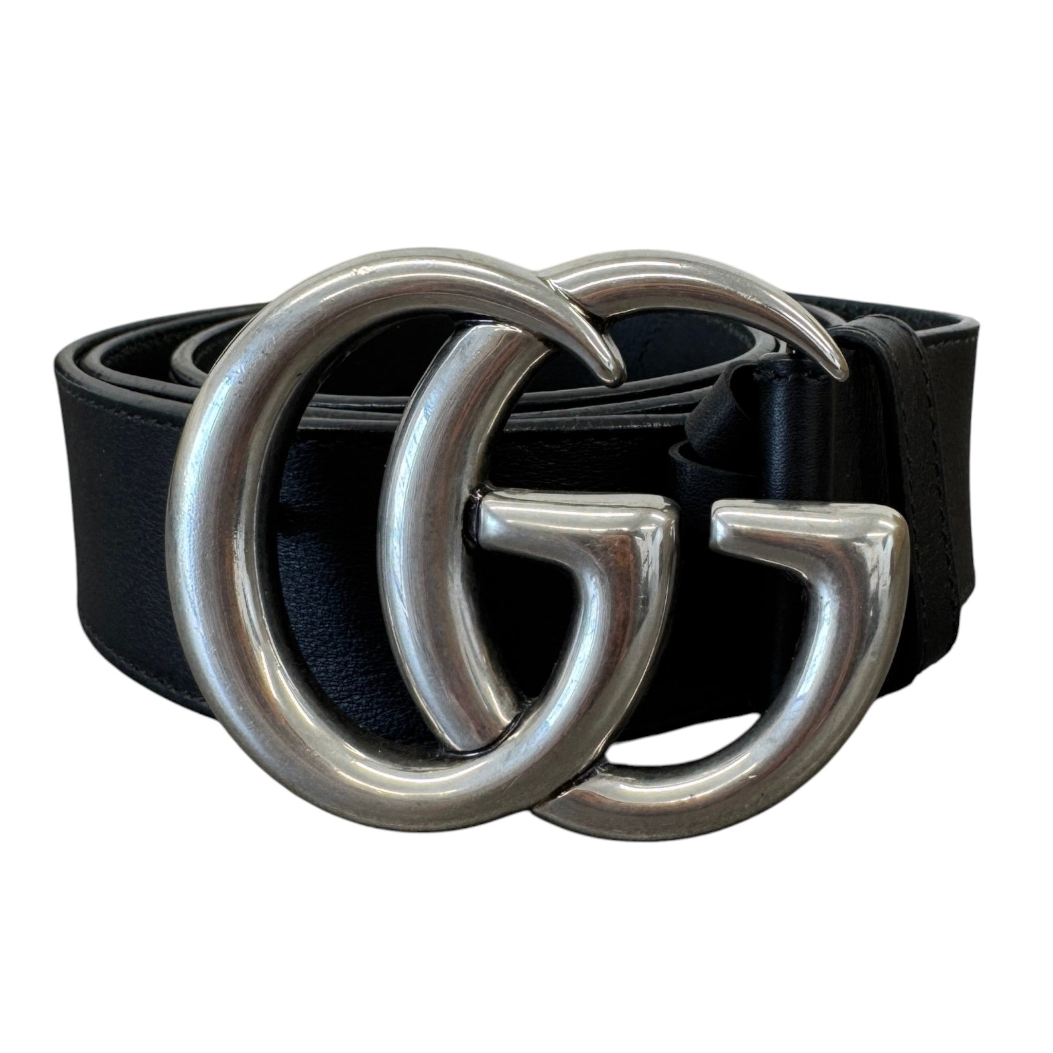 Women's Interlocking G Belt Black