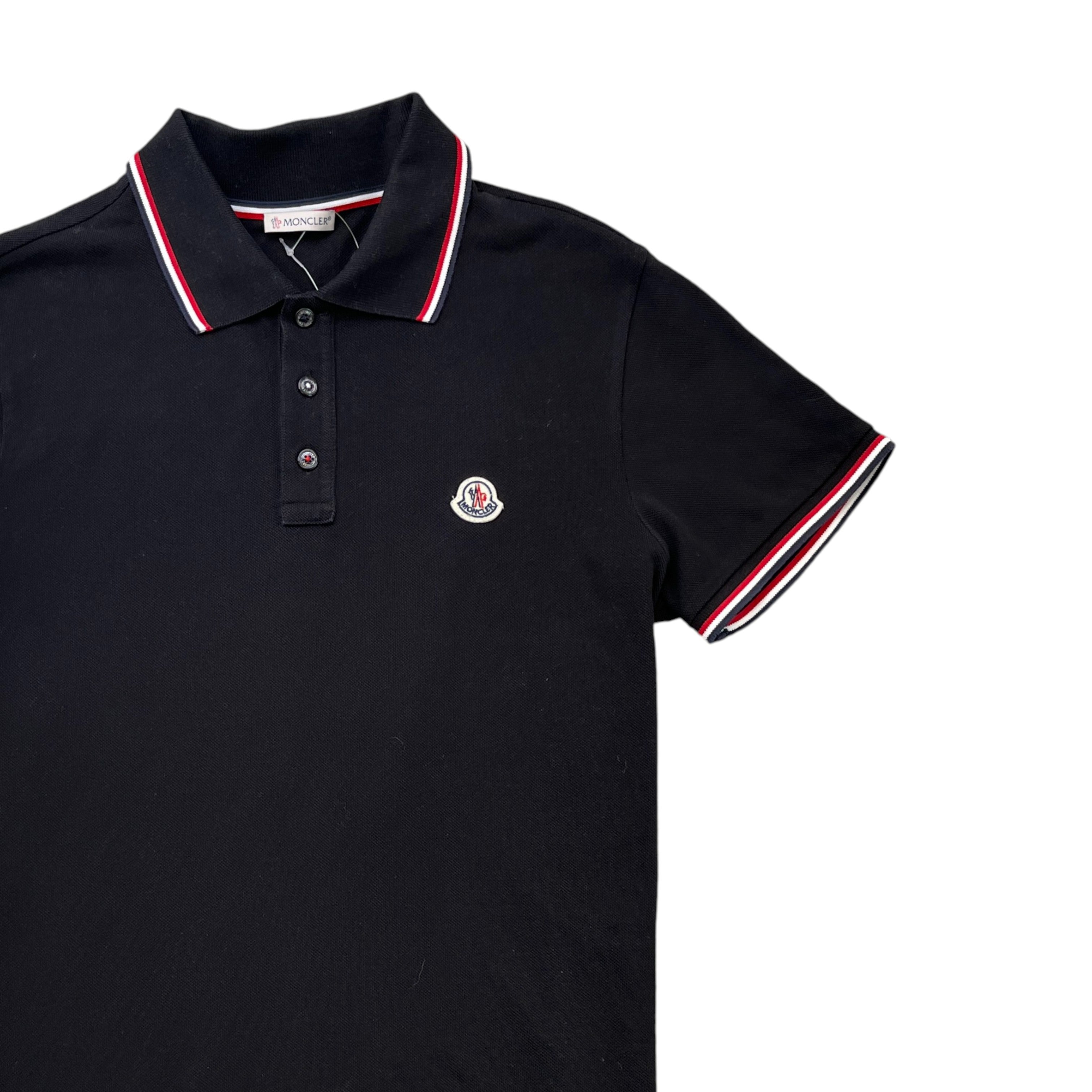 Men's Maglia Polo Shirt Black Size M