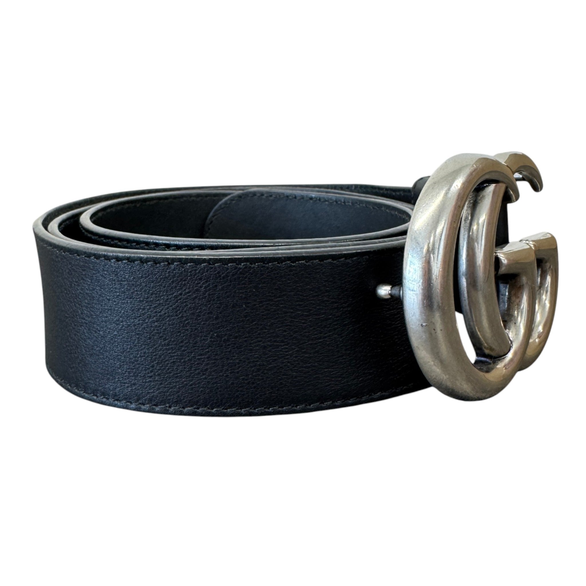 Women's Interlocking G Belt Black