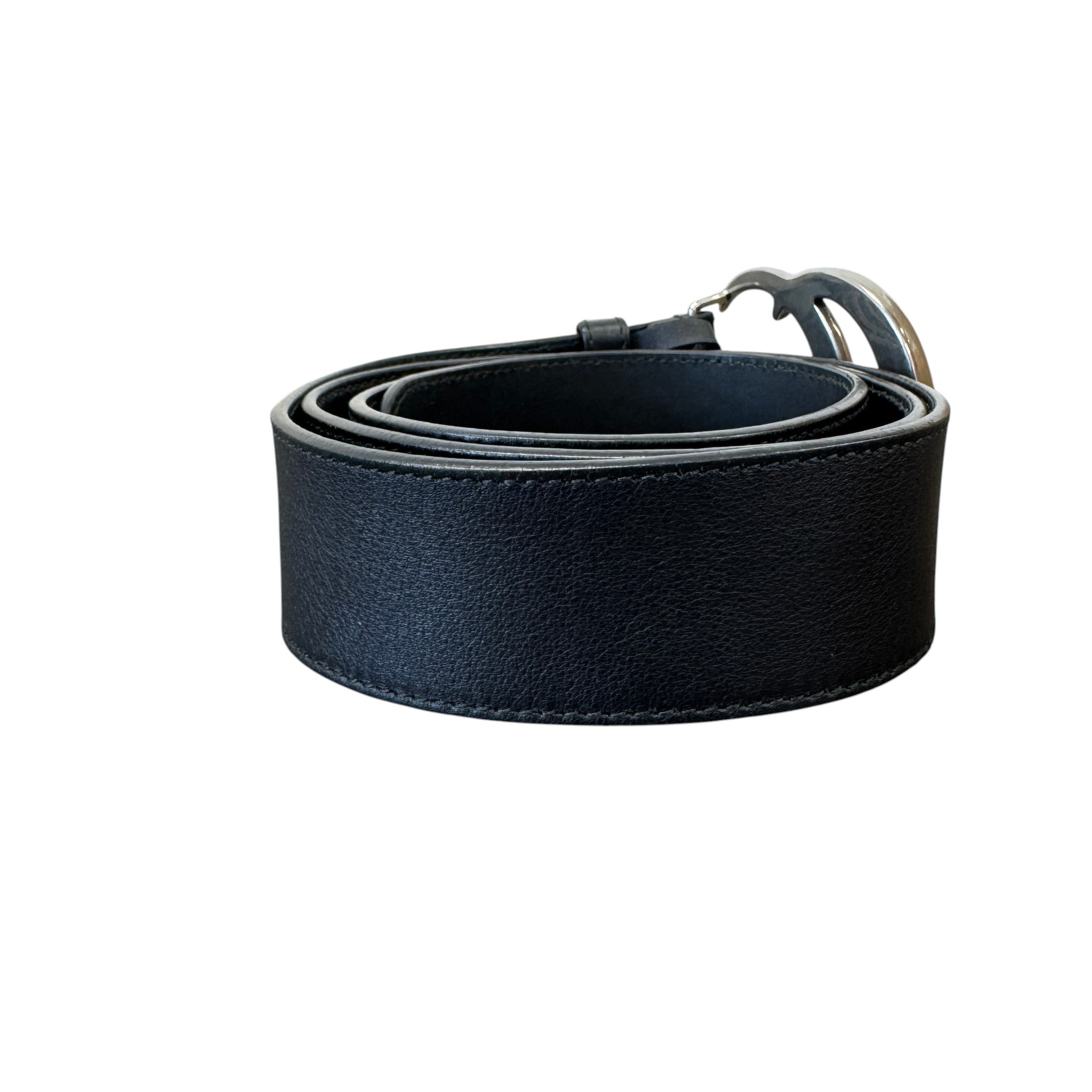 Women's Interlocking G Belt Black