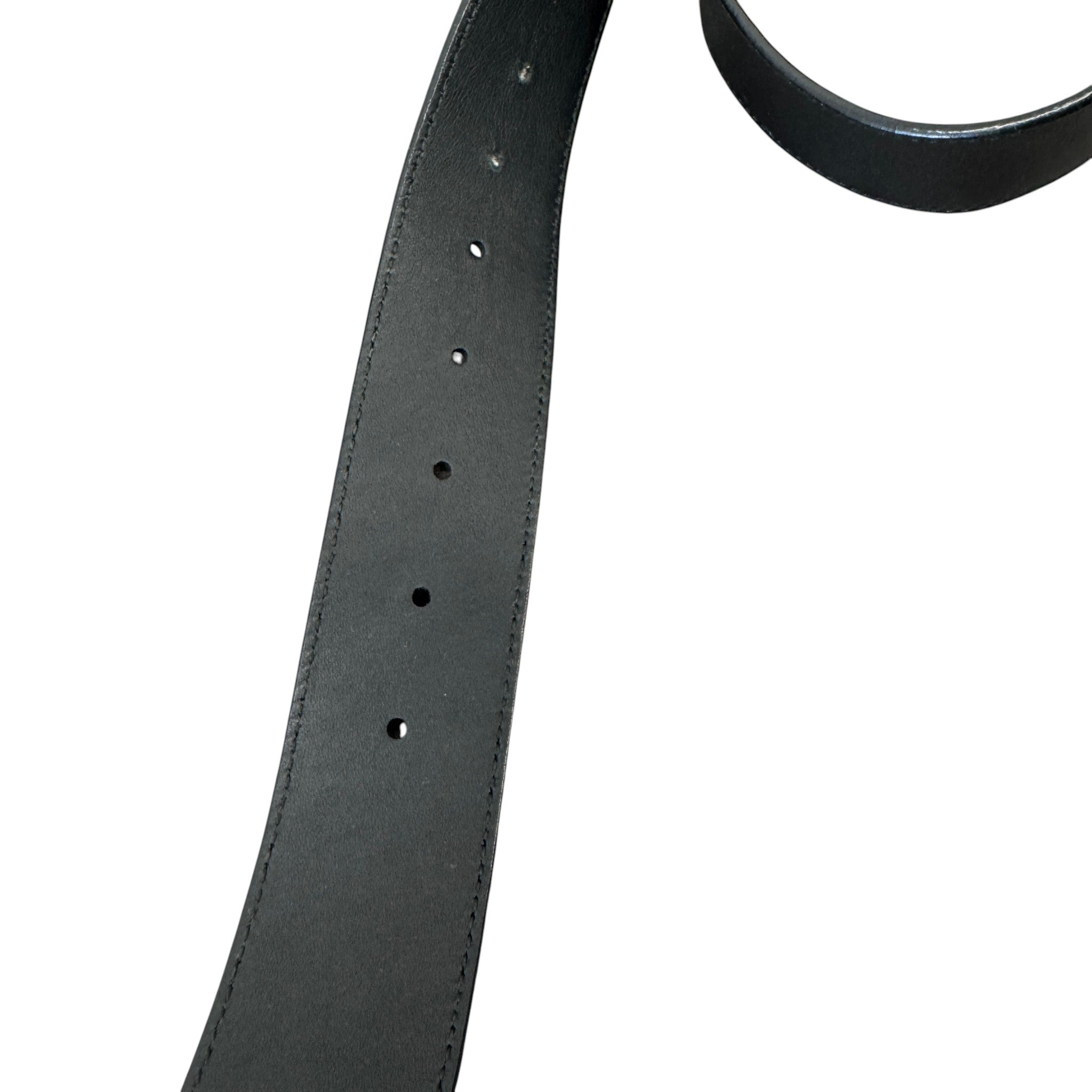 Women's Interlocking G Belt Black