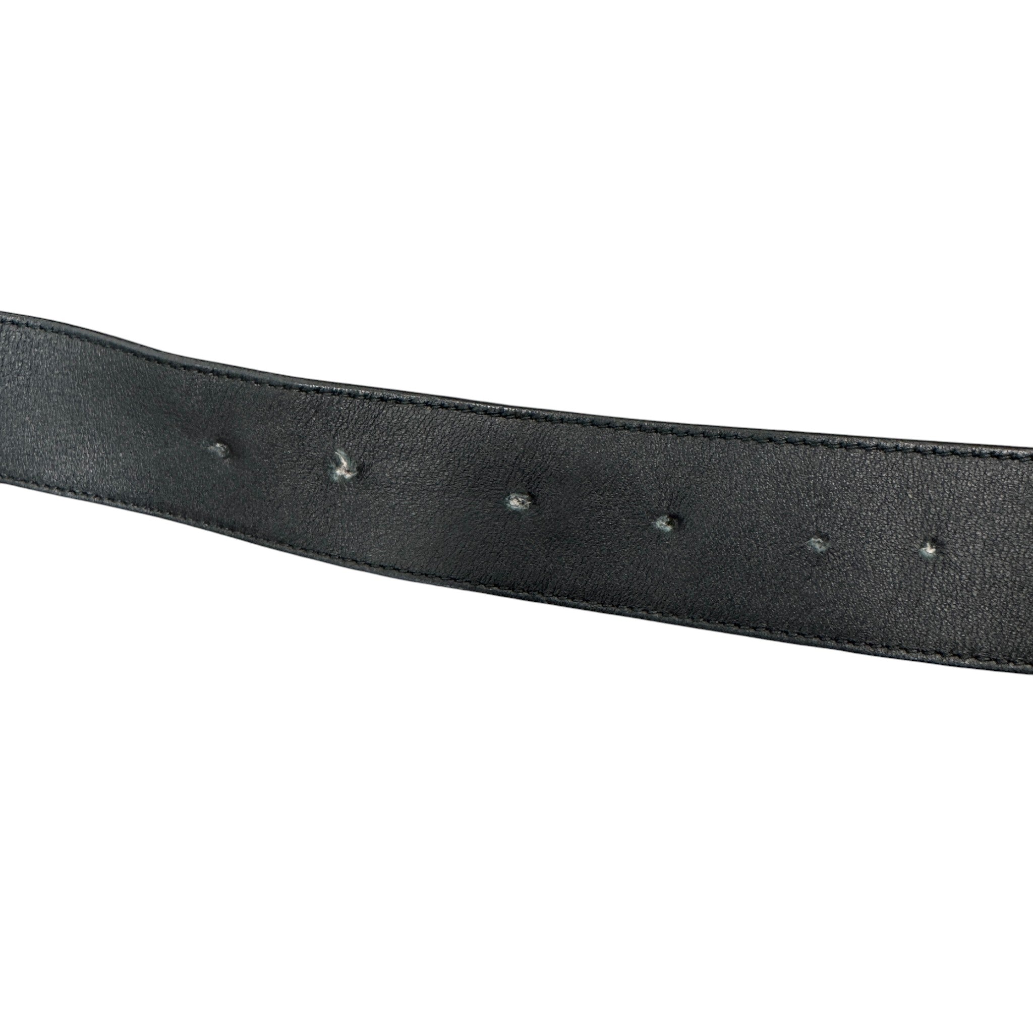 Women's Interlocking G Belt Black