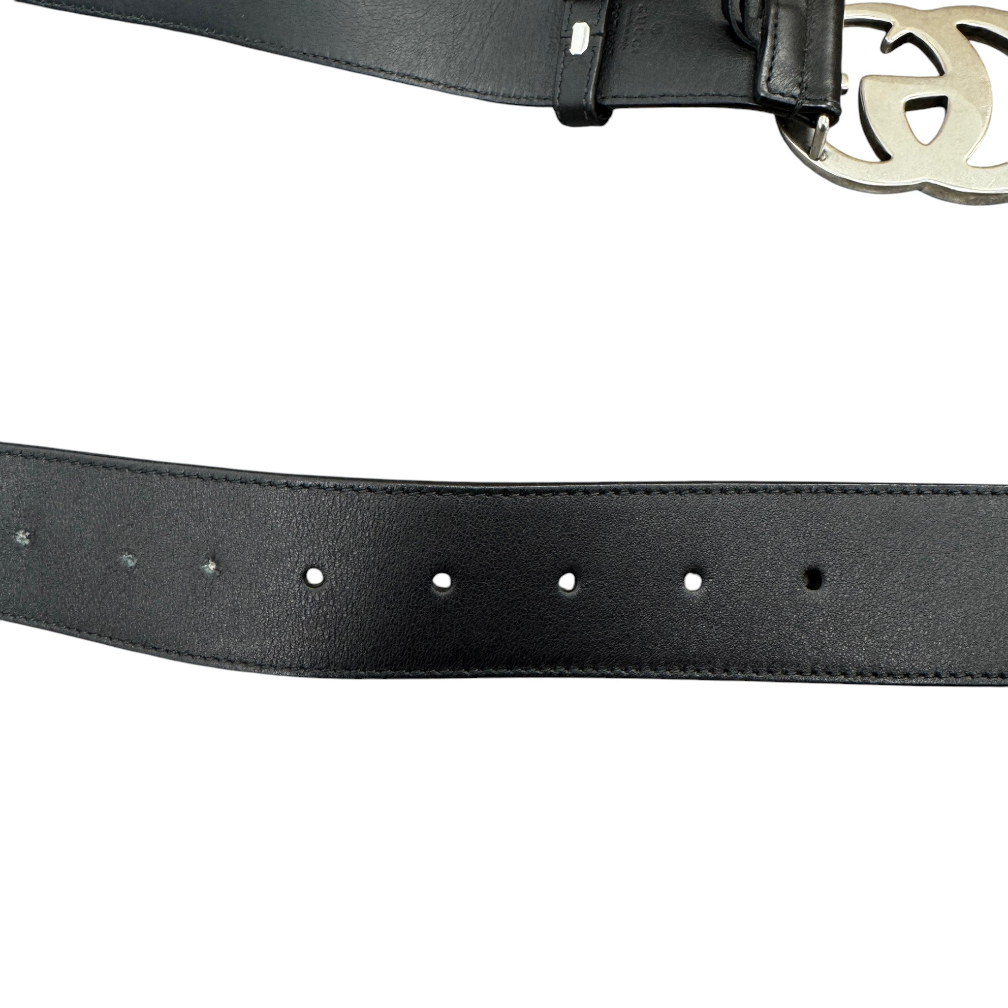 Women's Interlocking G Belt Black