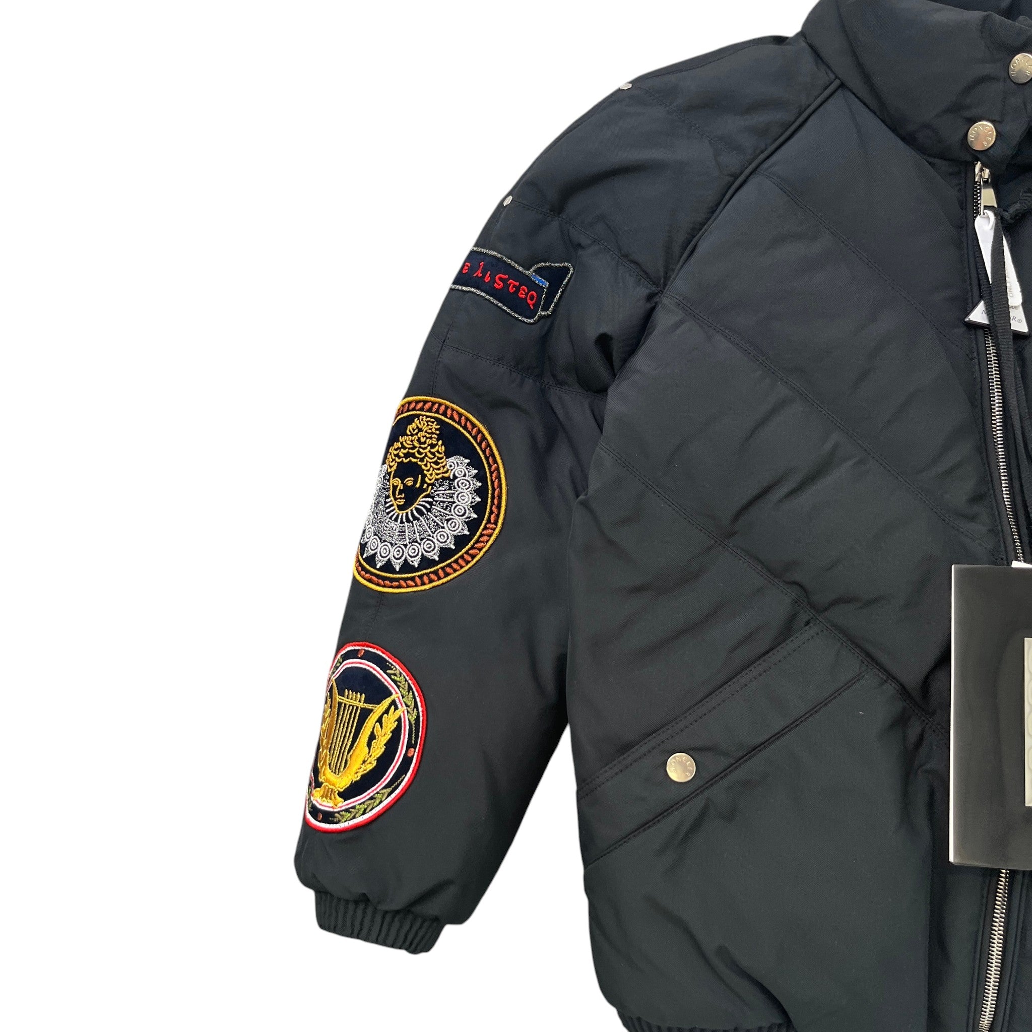 Women's Genius Minho Bomber Down Jacket Black Size 0 / UK 4
