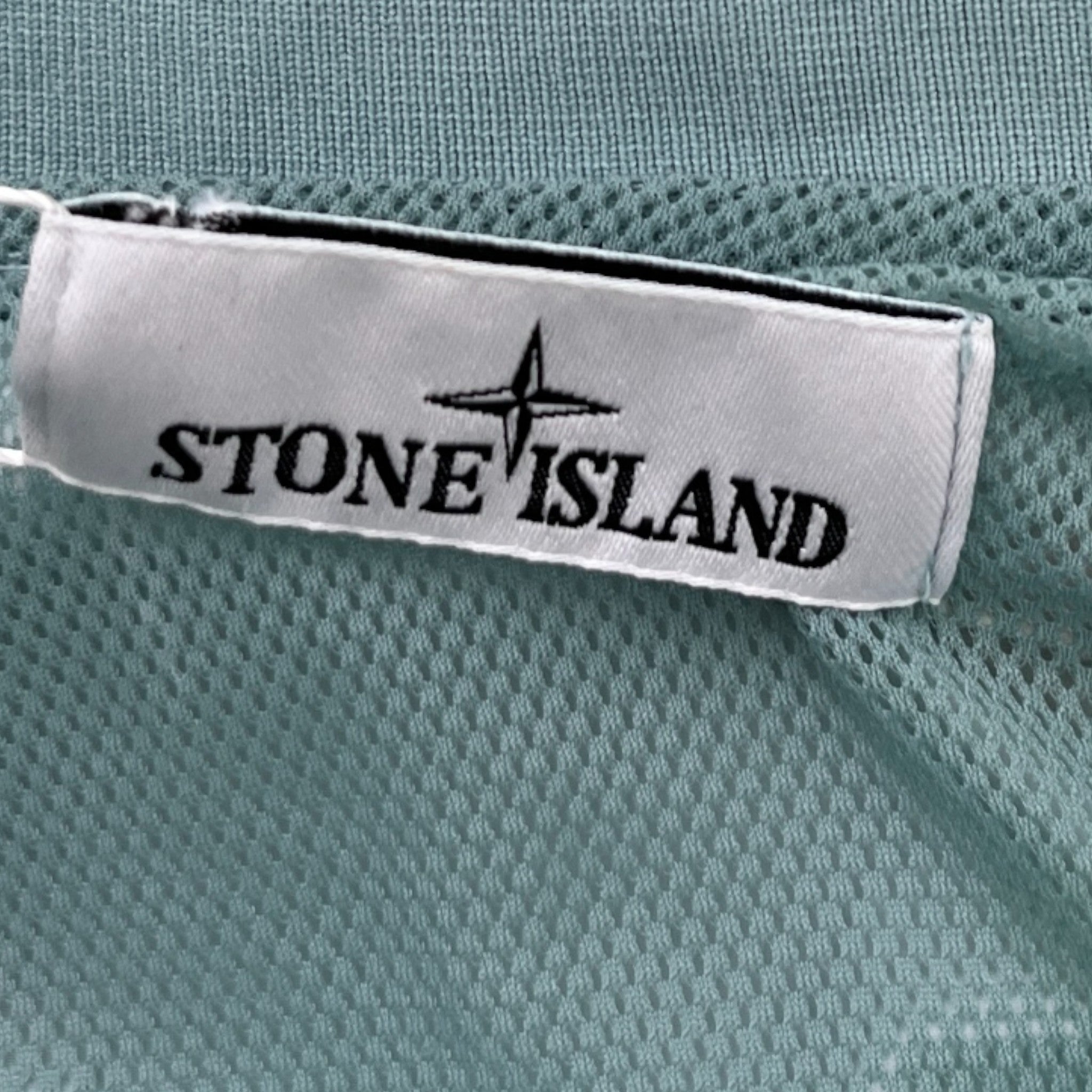 Men's Crinkle Reps Applique Logo Jacket Blue Size XL