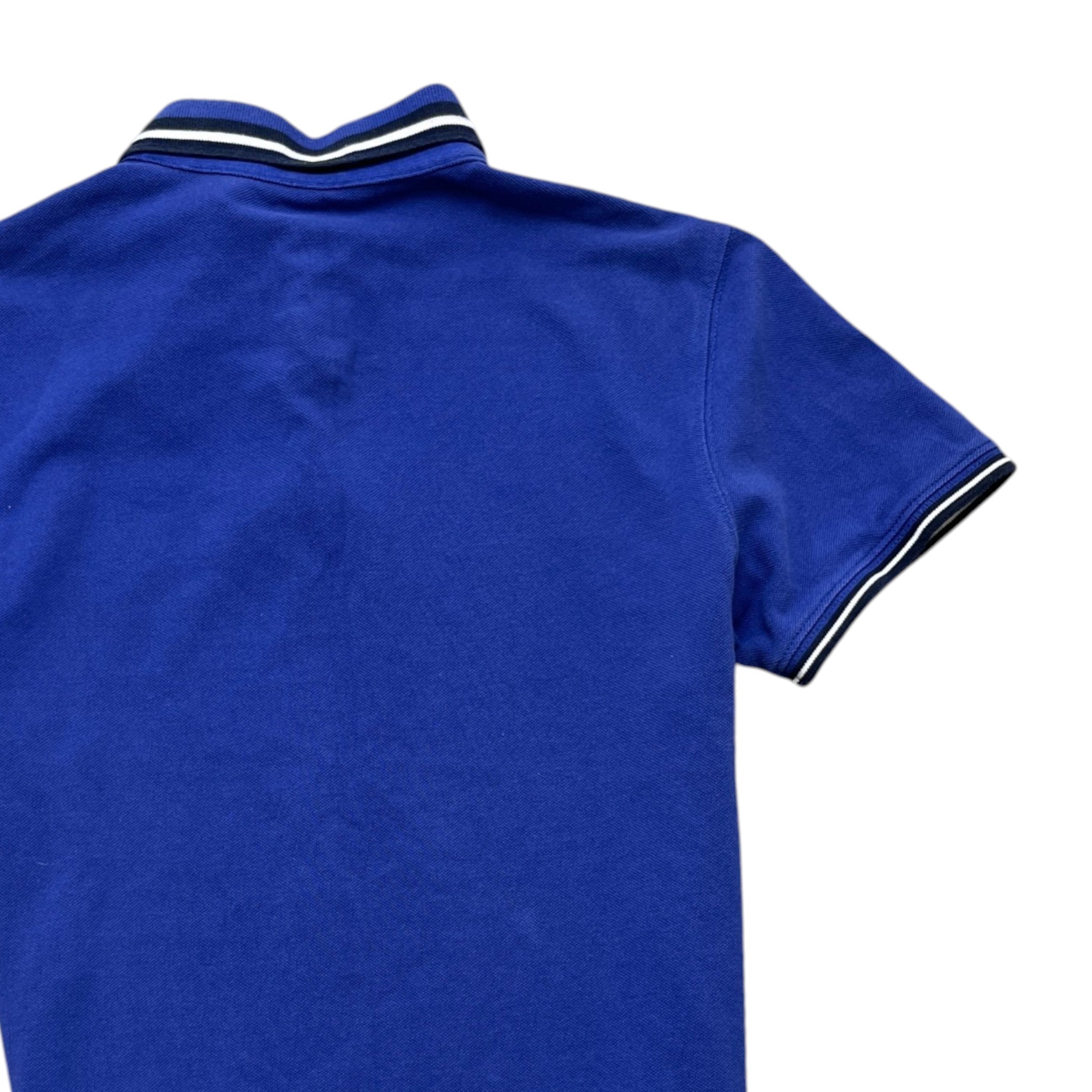 Men's Maglia Polo Shirt Blue Size S