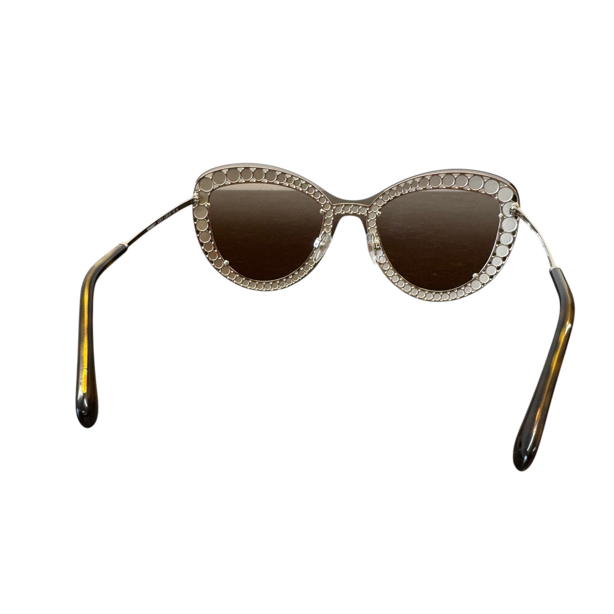 Women's Pear Frame Sunglasses Brown