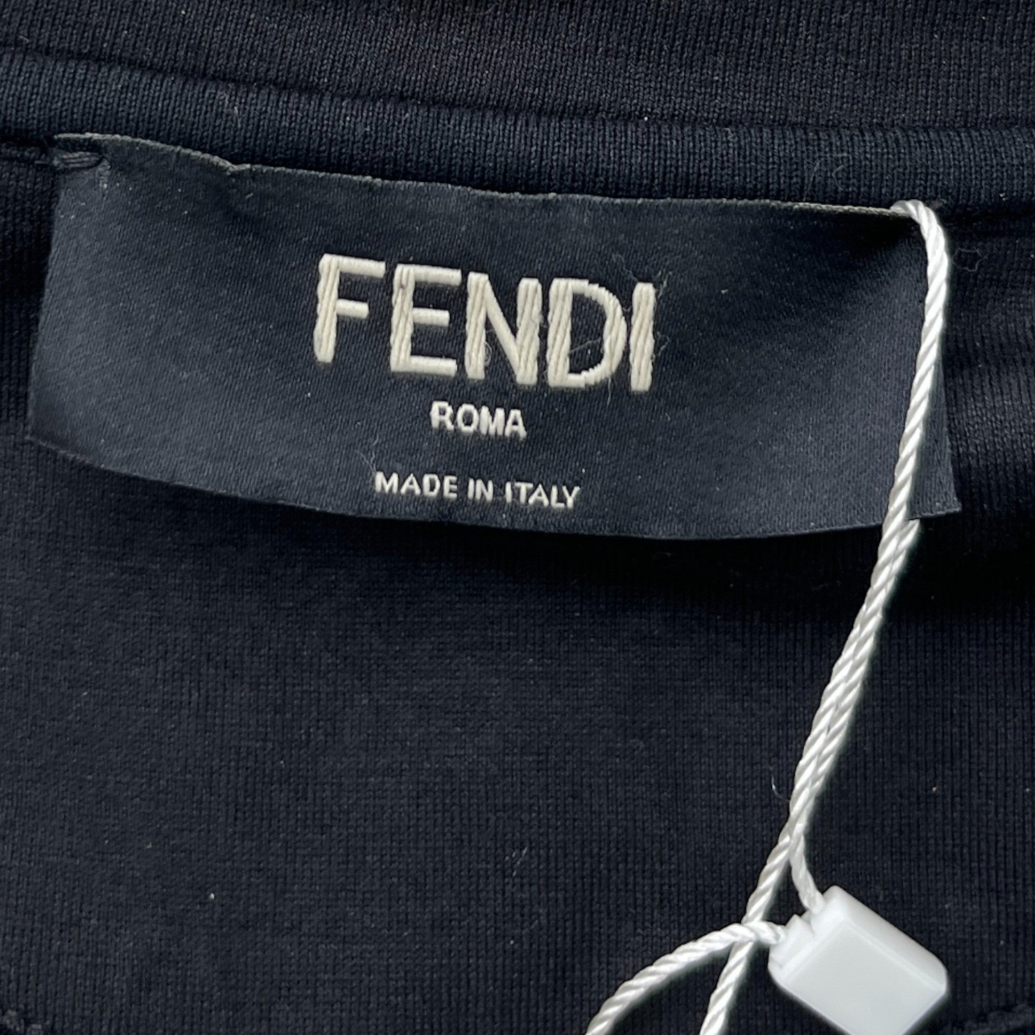 Men's Ff Monogram T-Shirt Black Size XXL