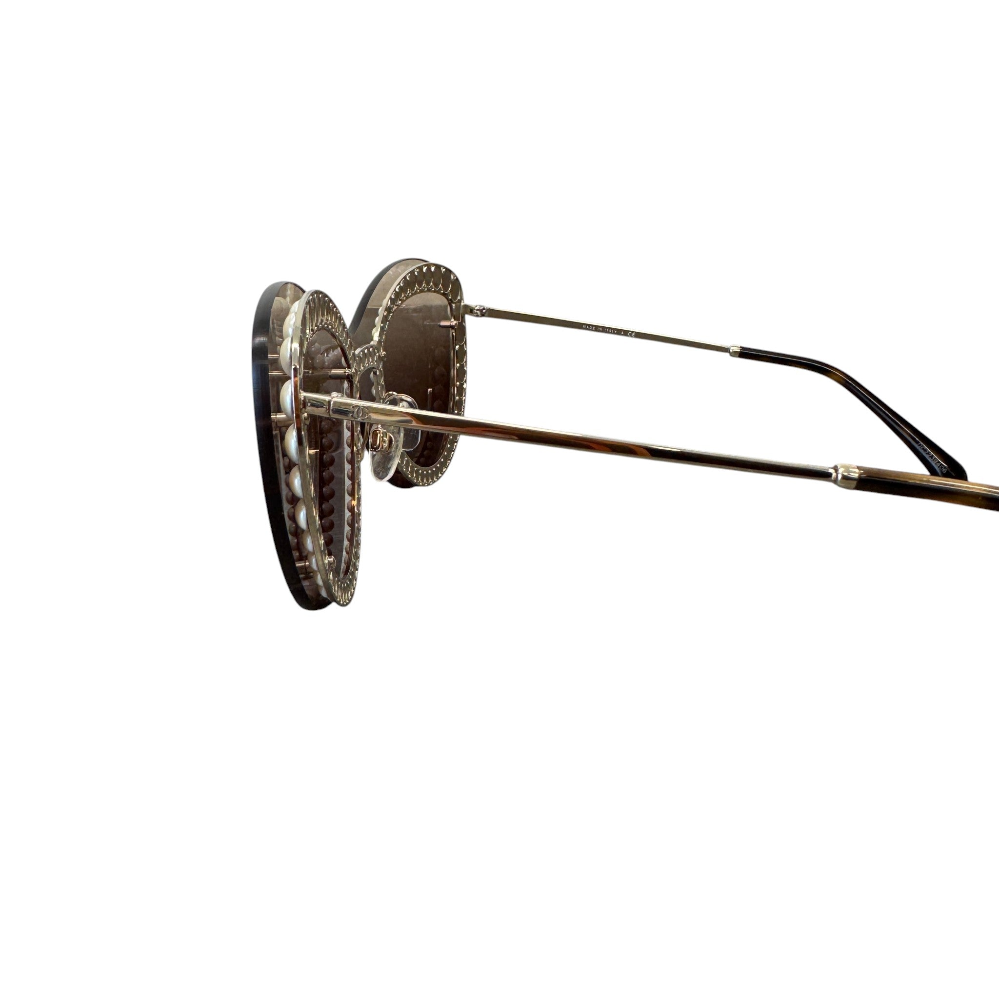 Women's Pear Frame Sunglasses Brown